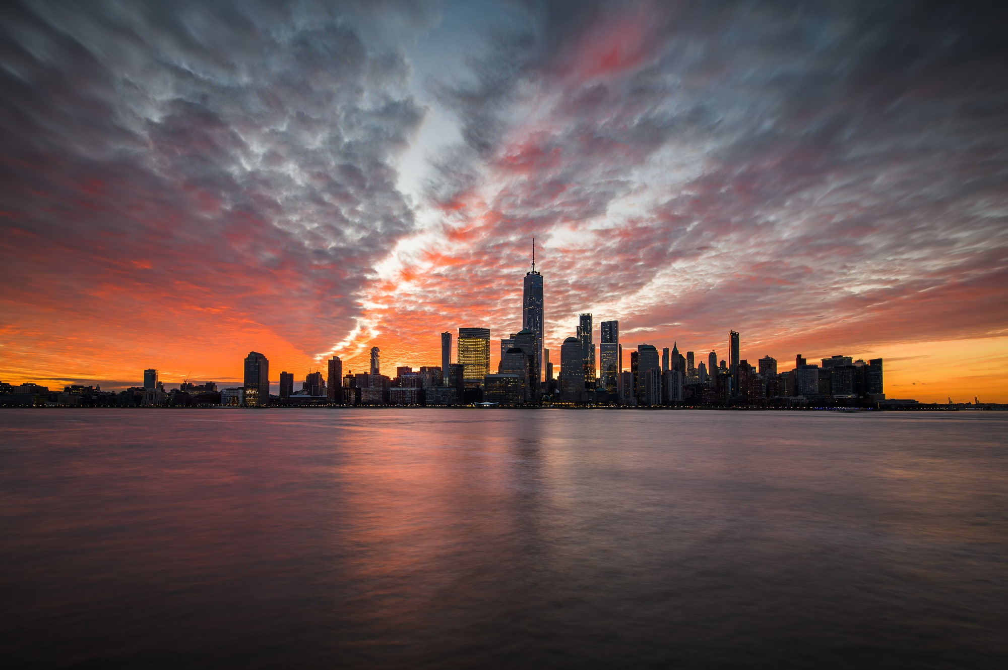 1080P, Exchange Place North, Jersey City, New Jersey, HD Wallpaper