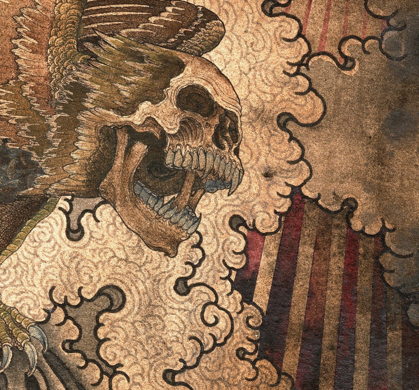 design, spirituality, hope album covers hardcore music the hope conspiracy, ornate, the past, religion, ancient, indoors, architecture, mural, animal, backgrounds, HD Wallpaper
