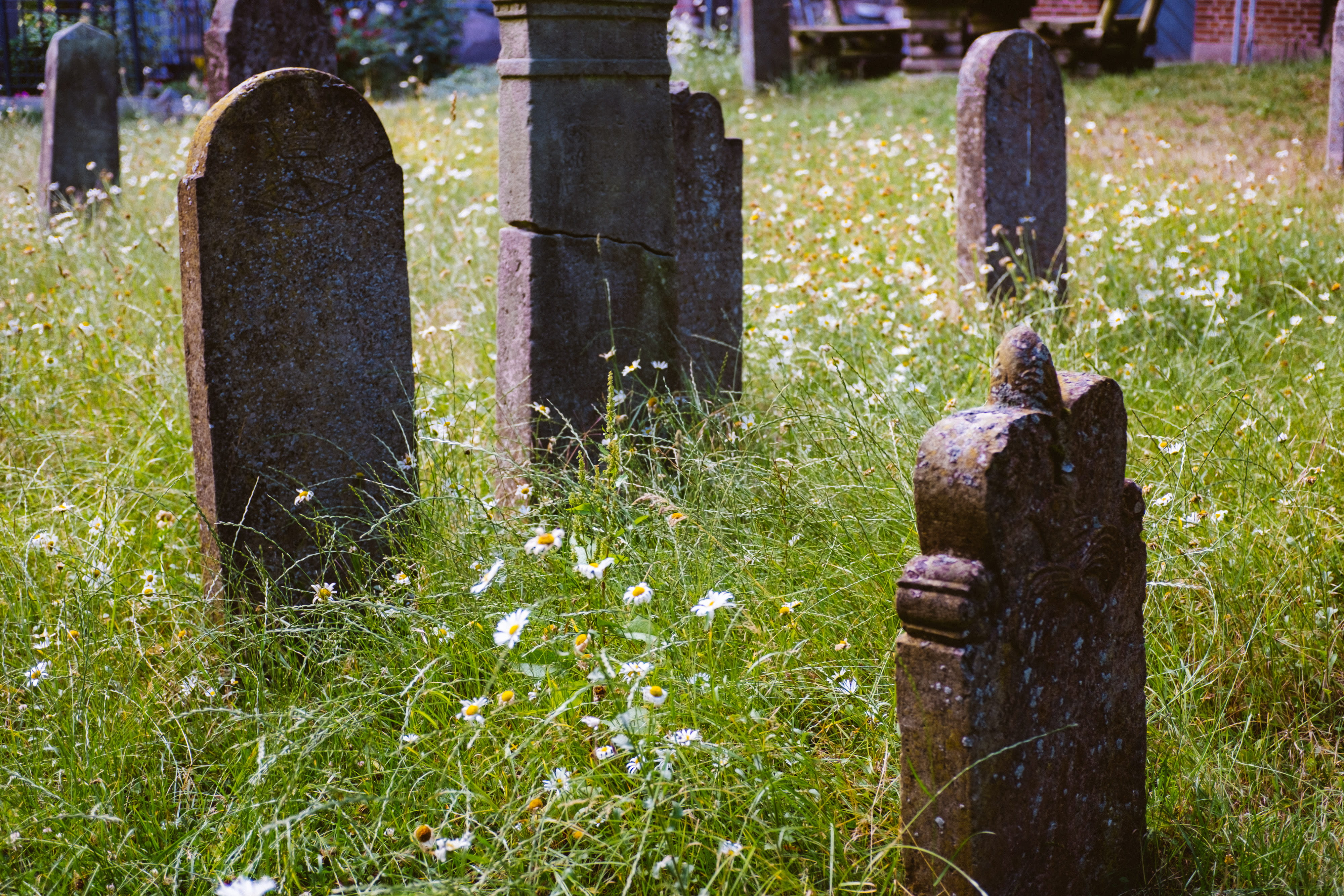 god, spirituality, christian, background, faith, day, church, tombstones, gothic, wooden post, belief, wooden, spiritual, graveyard, grave, nature, outdoors, HD Wallpaper