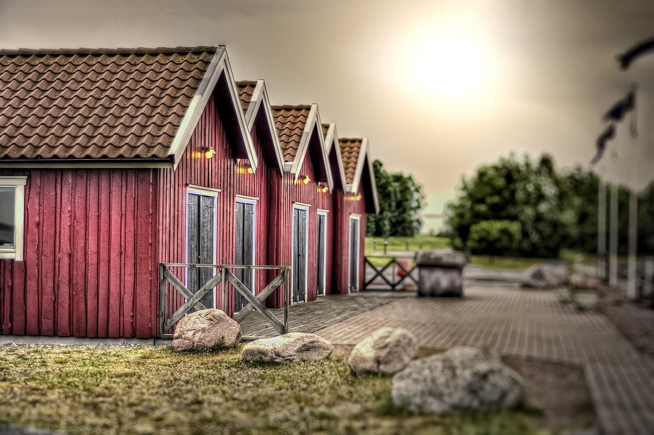 volvo, wooden, old, built Structure, outdoors, gothenburg, sverige, no People, house, 1080P, houses, wood - Material, sweden, architecture, nikon  d300, HD Wallpaper