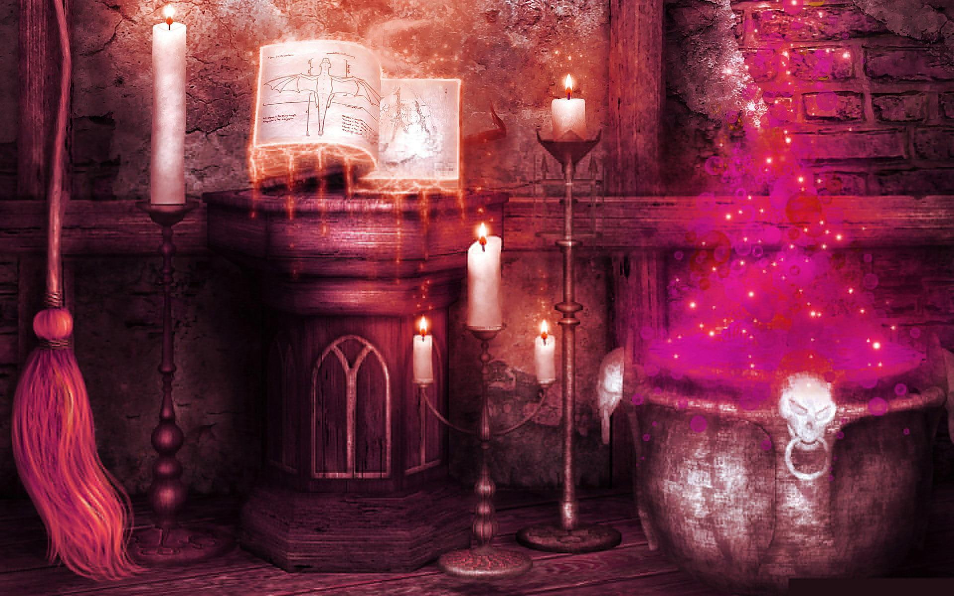 nature and landscapes, magic, ghostly, halloween, 1080P, spooky, HD Wallpaper