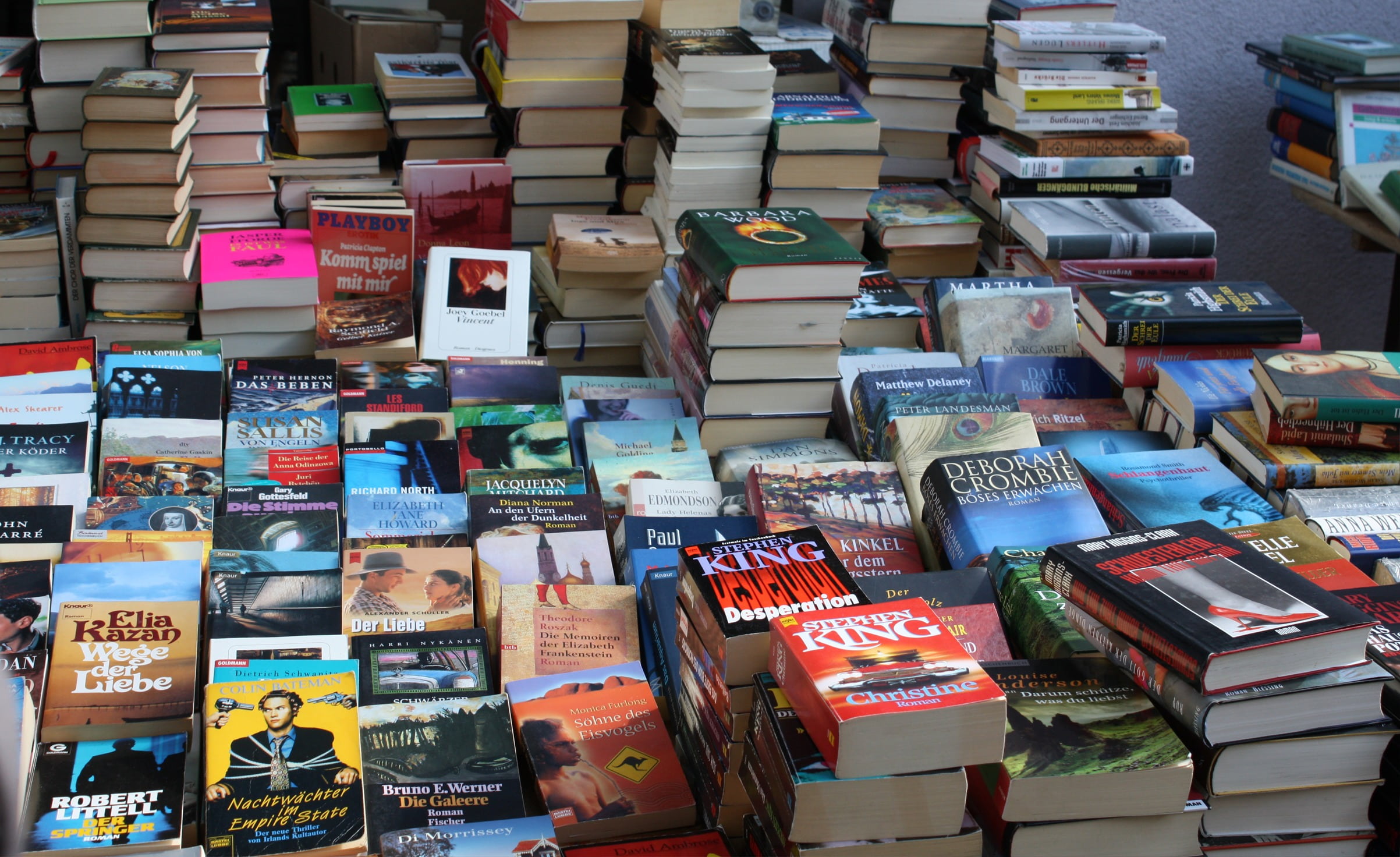 flea market, stacks, lot, indoors, book market, antiquariat, variation, read, consumerism, library, stack, books, no people, day, assorted, book, abundance, HD Wallpaper