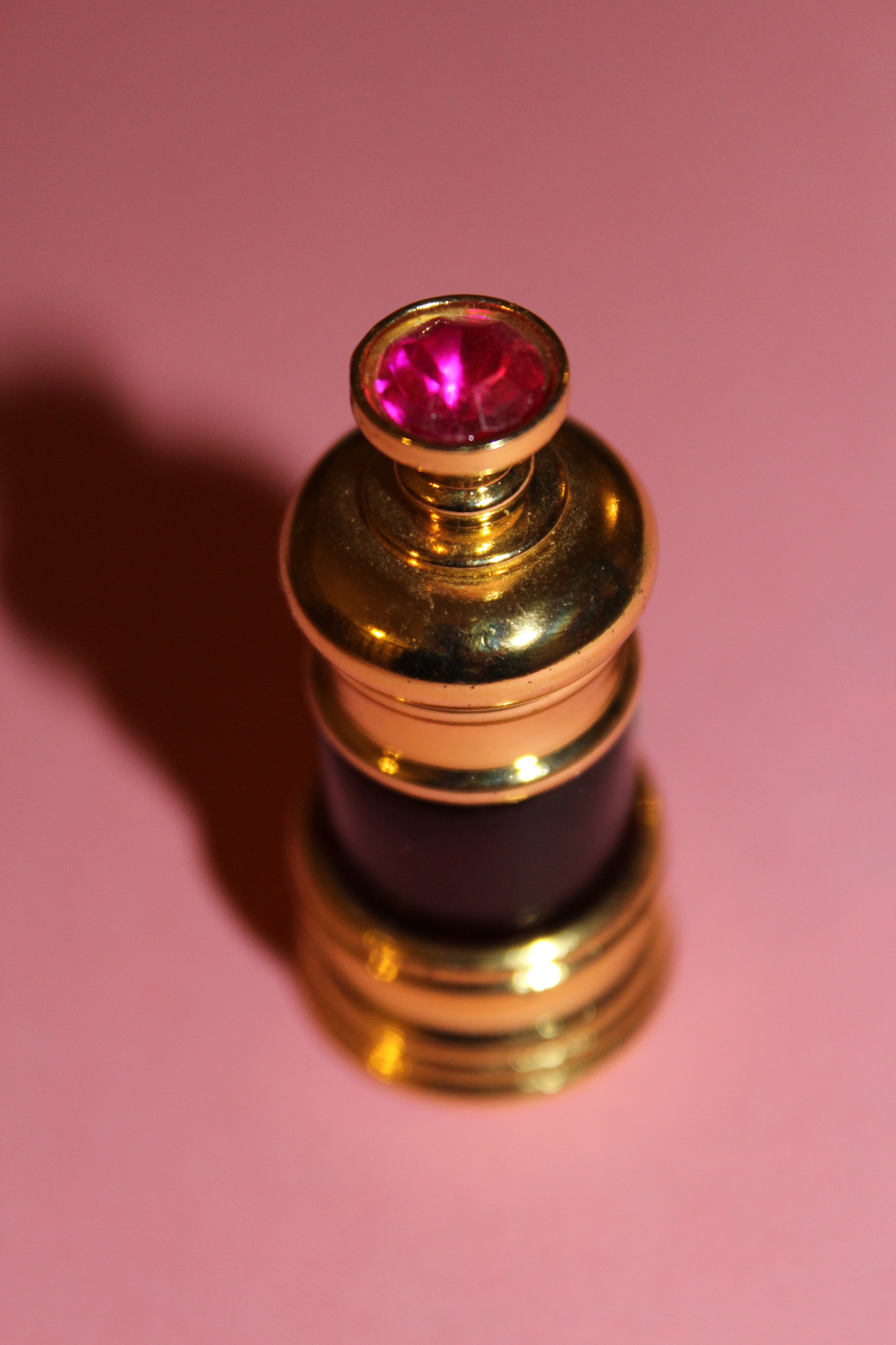 pink background, two objects, ring, beauty, single object, pink color, close-up, cosmetics, high angle view, purple, pink, indoors, gold, jewelry, expense, Phone HD Wallpaper