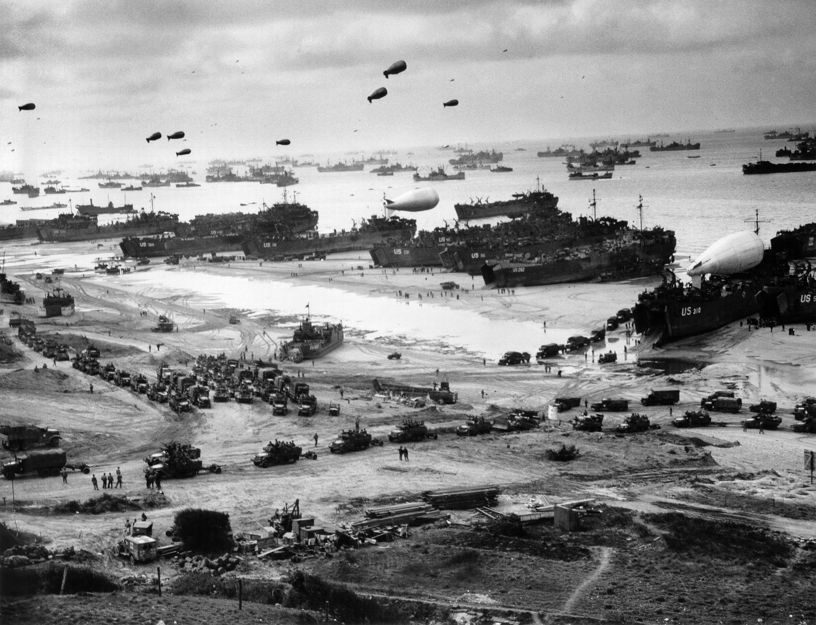 D Day, Omaha Beach, military, 2K, World War II, HD Wallpaper
