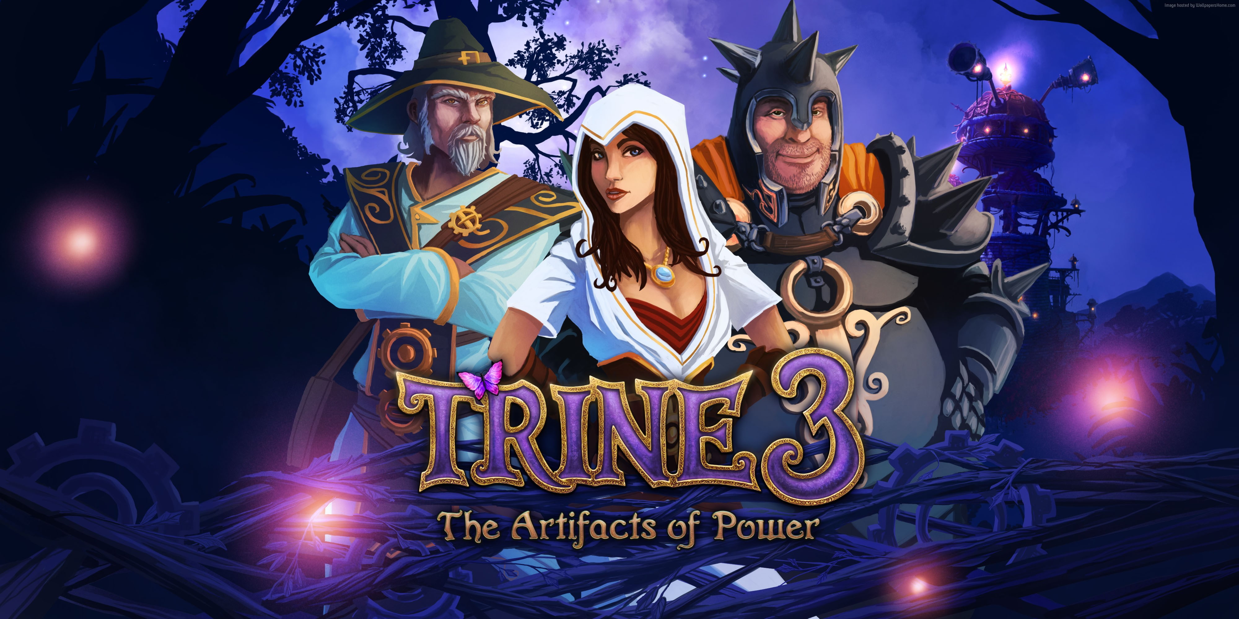 game, Trine 3: The Artifacts of Power, arcade, fairytale, 4K, PS4, Best Game, PC, HD Wallpaper