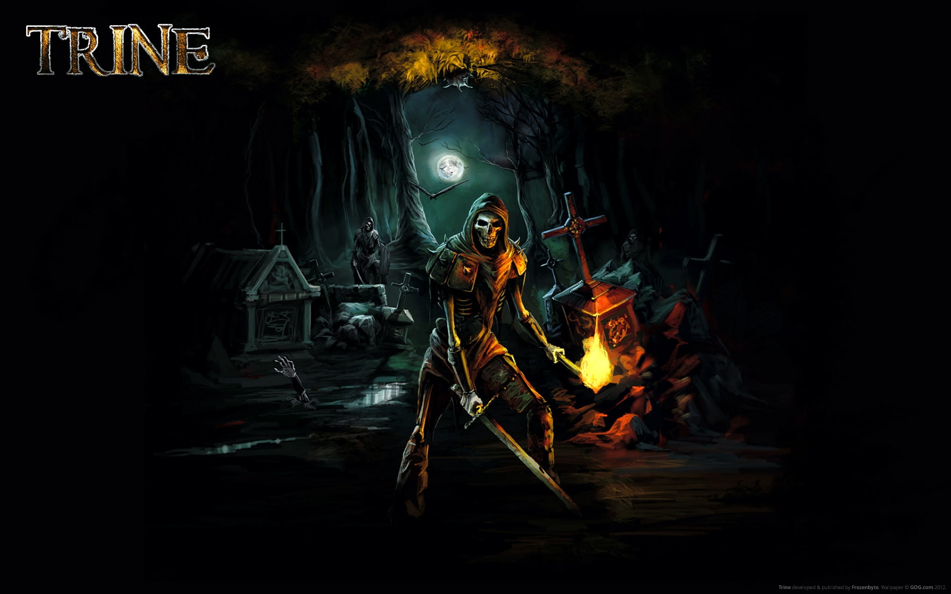 1080P, game, trine, HD Wallpaper