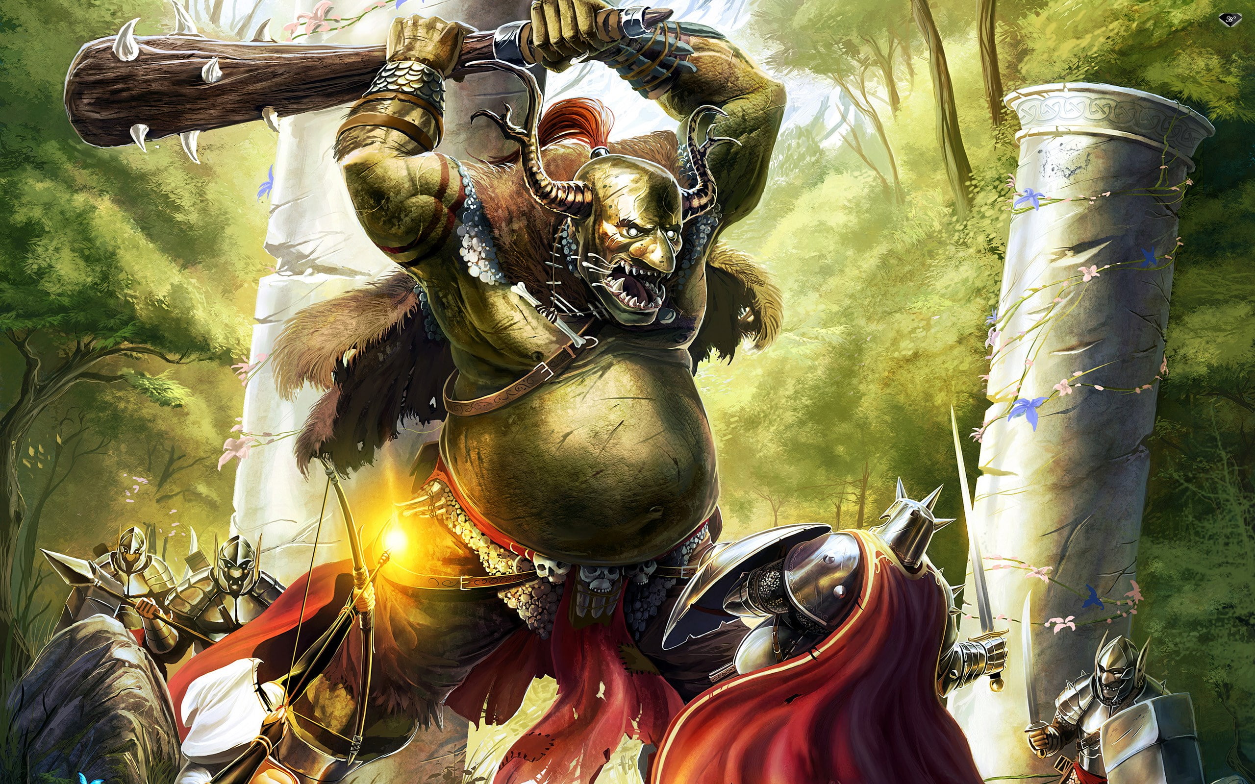trine, 2K, HD Wallpaper