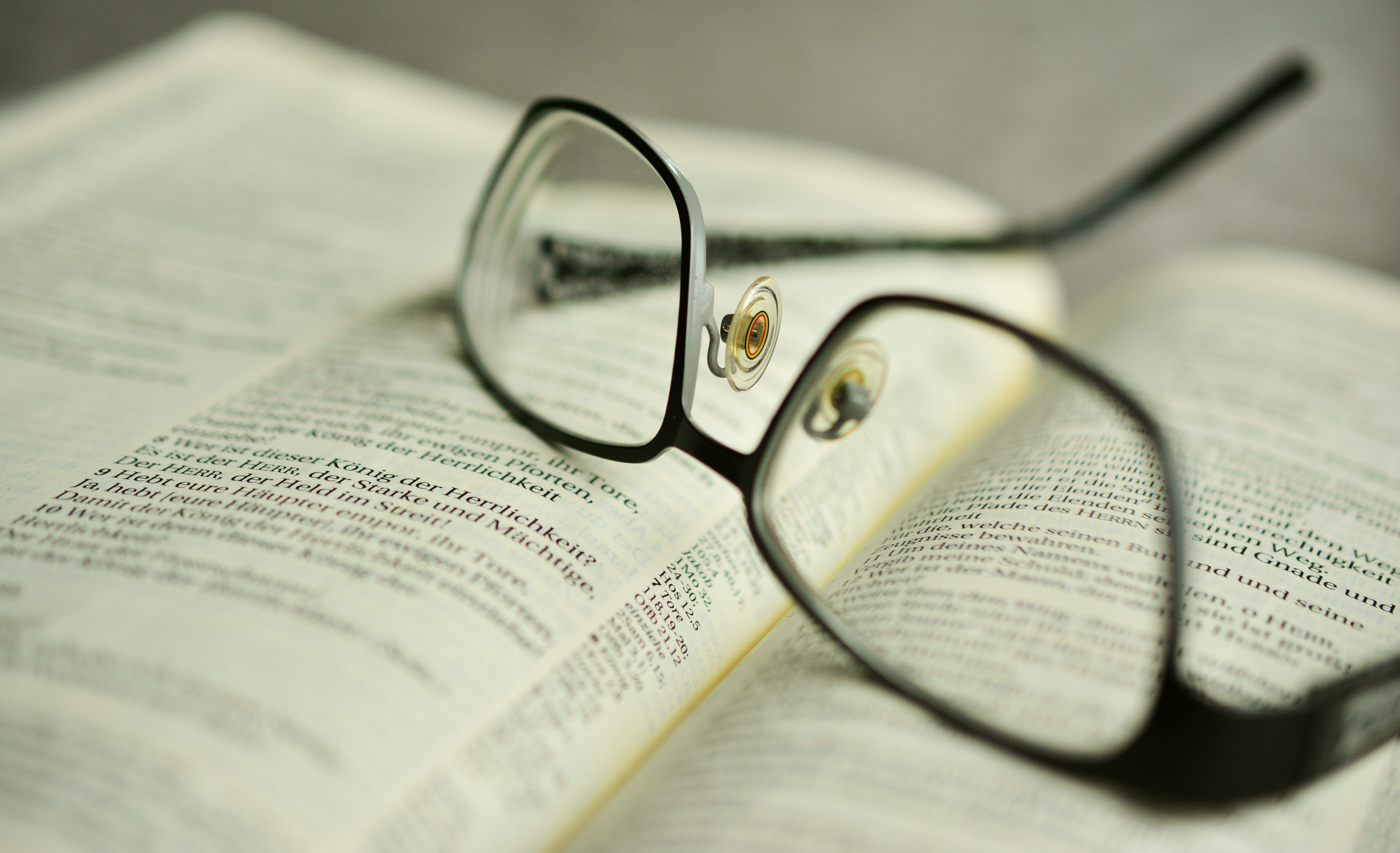 book pages, religion, publication, selective focus, study, personal accessory, 5K, christianity, close-up, newspaper, business, paper, read, eyeglasses, HD Wallpaper