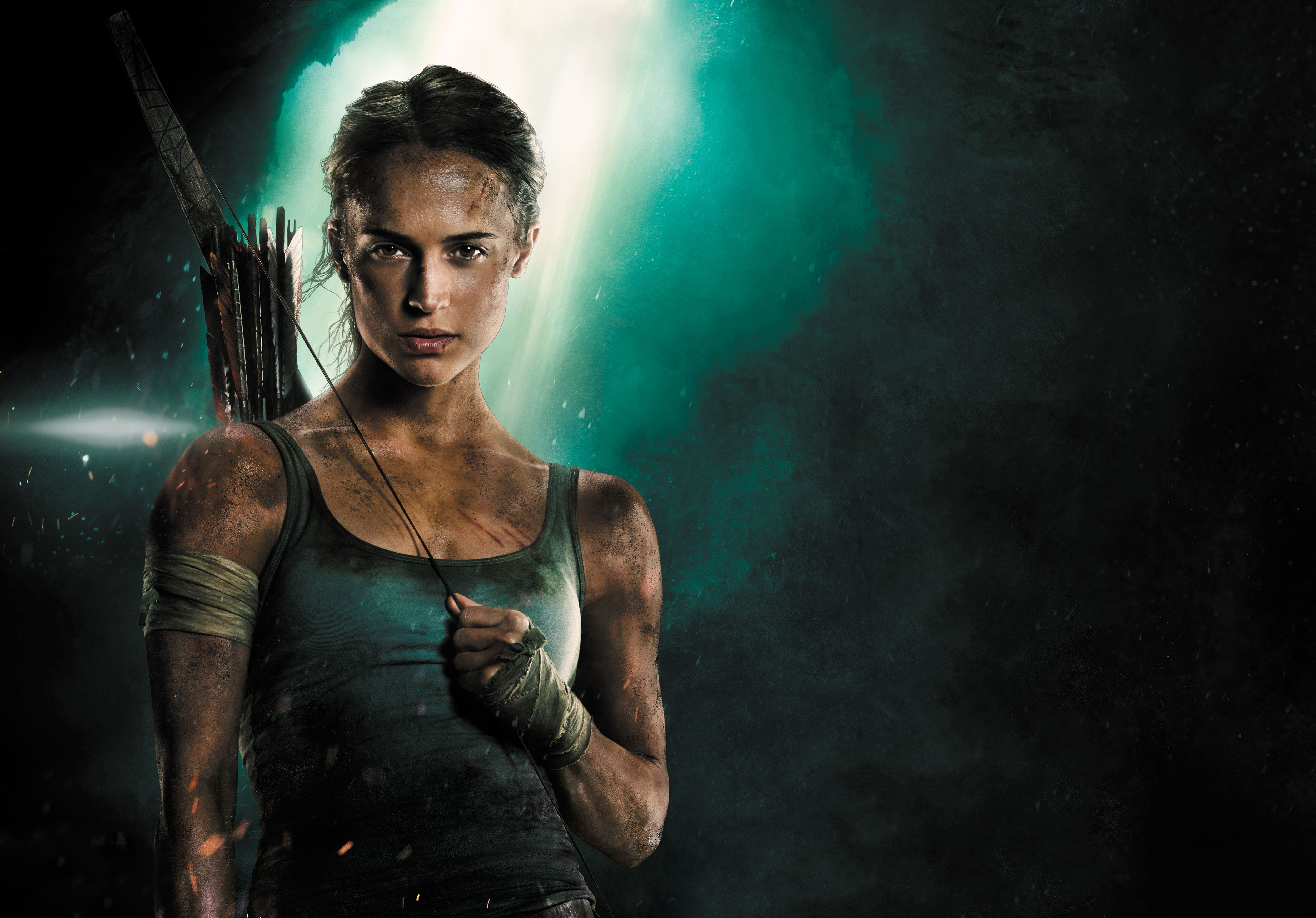 4K, Lara Croft, 5K, Alicia Vikander, Tomb Raider, HD Wallpaper