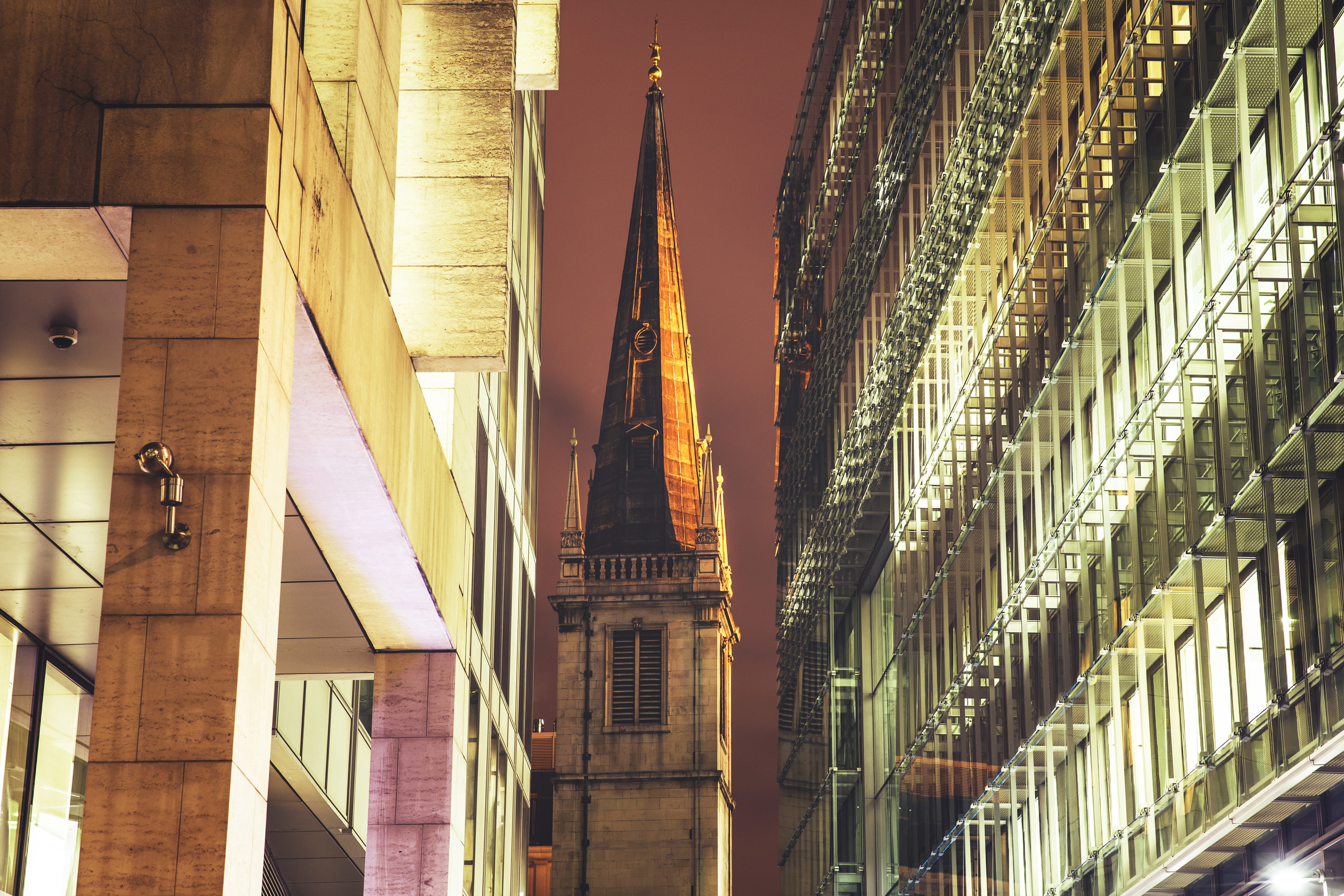 downtown District, modern, ceiling, london - England, city, famous Place, architectural column, urban Scene, travel destinations, 4K, buildings, spirituality, HD Wallpaper