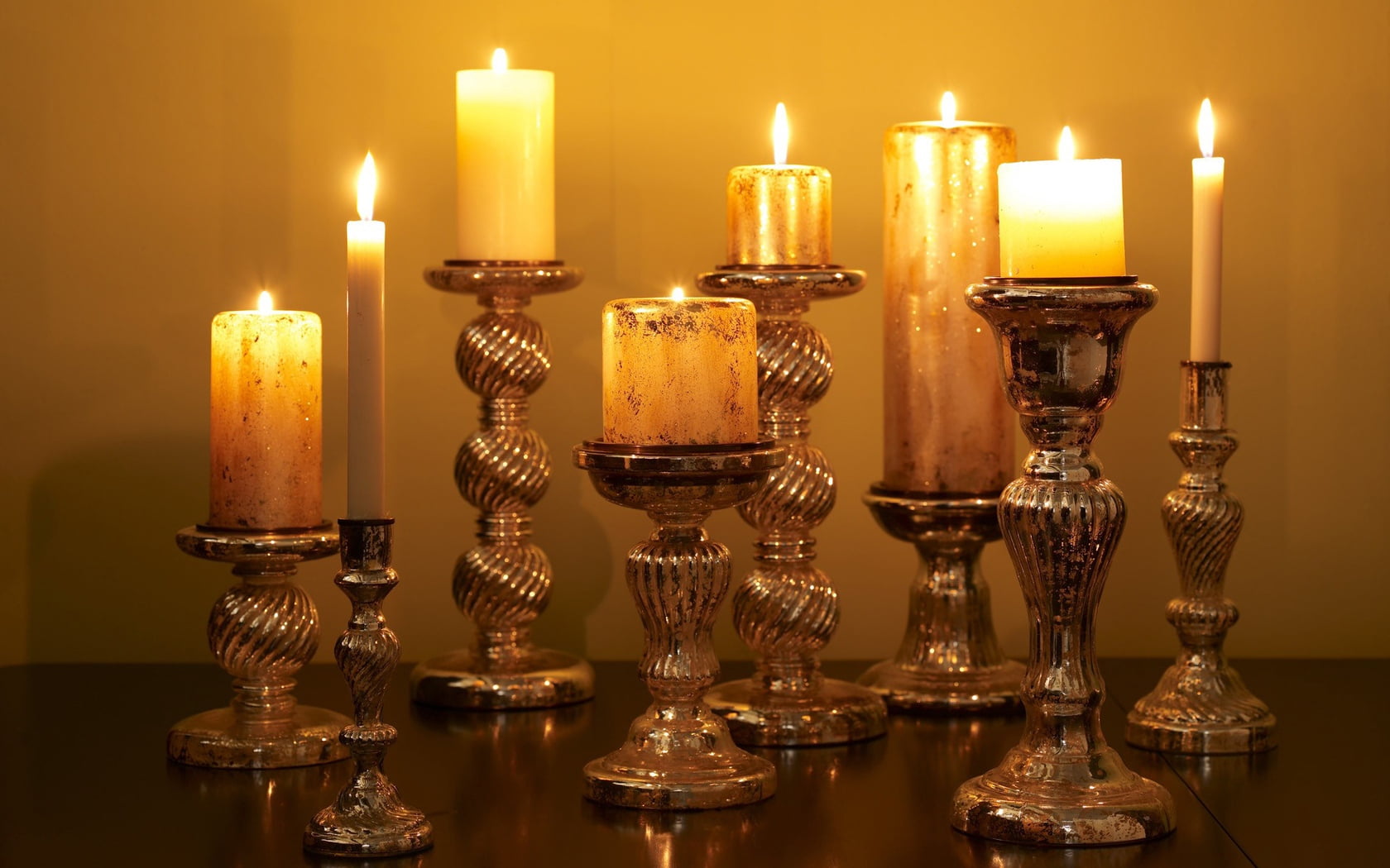 church, lighting Equipment, group of objects, nature, glowing, 720P, candlestick Holder, glass - material, burning, candlelight, choice, light, heat - temperature, HD Wallpaper