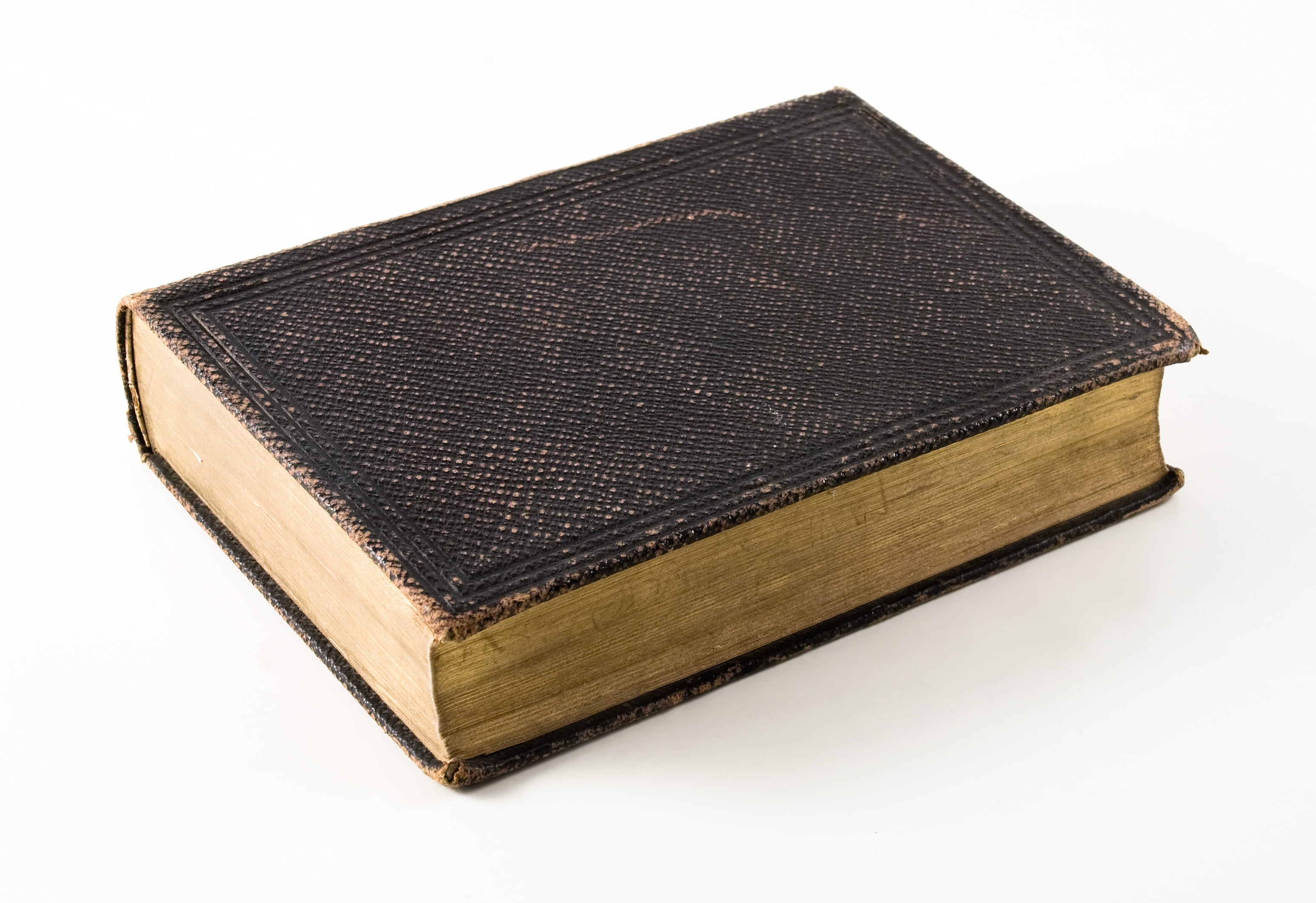 white background, leather, old, hardcover book, antique, publication, read, literature, 2K, simplicity, no people, black color, book, studio shot, wisdom, HD Wallpaper
