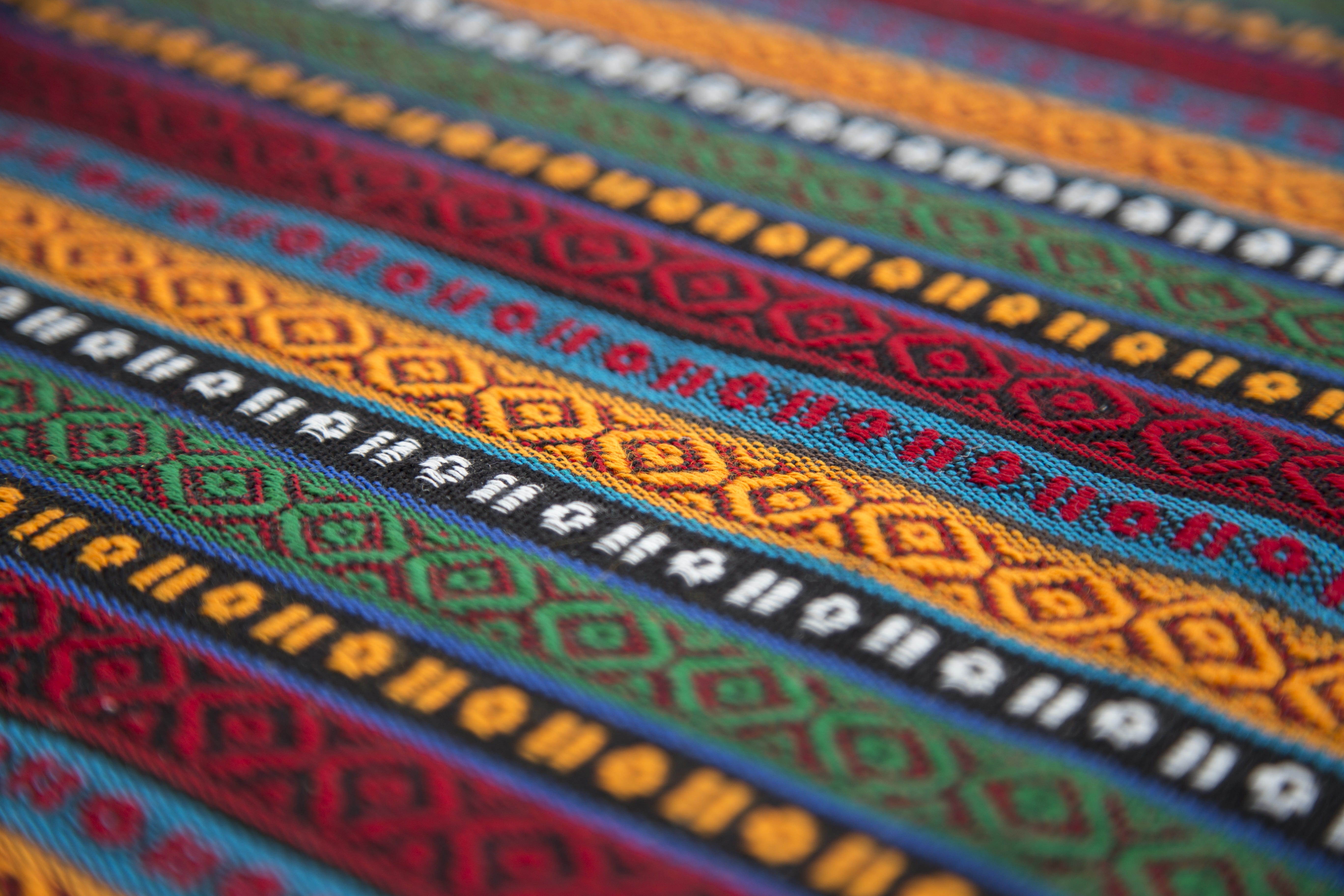 woolly, copy space, rug, design, abstract, weaving, selective focus, backgrounds, detail, carpet - decor, macro, vivid color, photo, cotton, vibrant color, HD Wallpaper