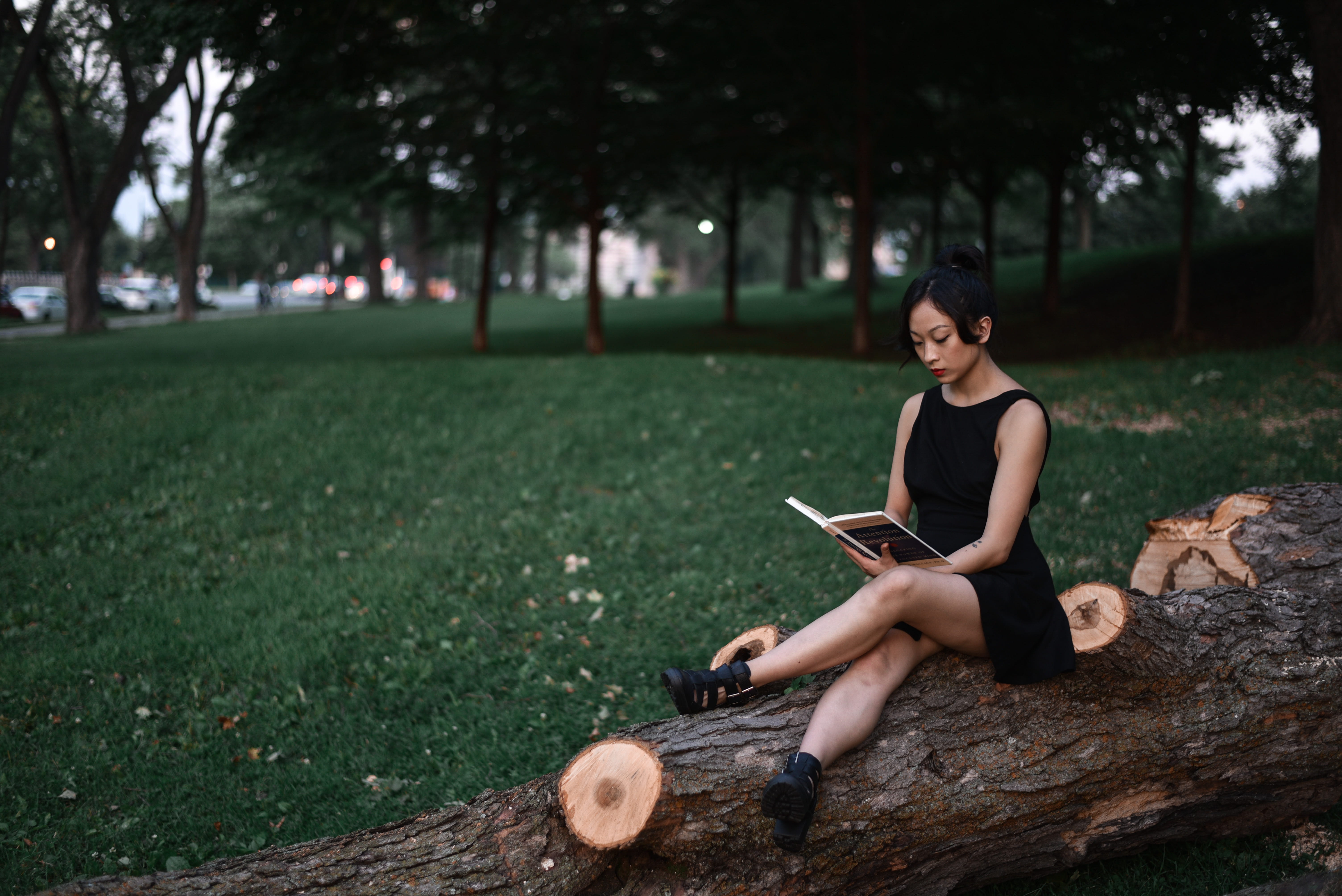 asian, young women, child, brown, only women, wireless technology, real people, nature, park - Man Made Space, wearing, young Adult, beautiful woman, people, HD Wallpaper