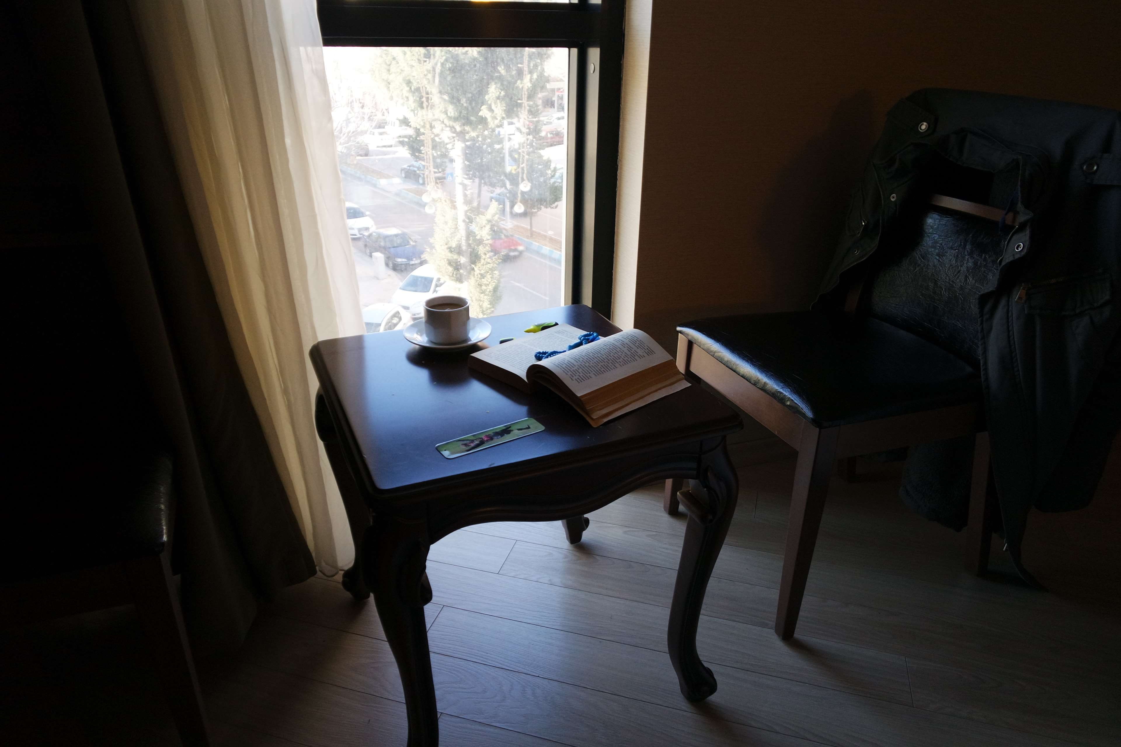 seat, lighting equipment, window, domestic life, book, absence, table, room, coffee, no people, home interior, electric lamp, domestic room, nxmini, tasbeeh, HD Wallpaper