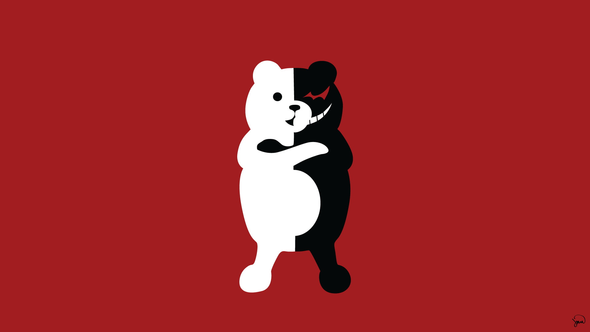 Danganronpa, Monokuma (Danganronpa), 1080P, HD Wallpaper