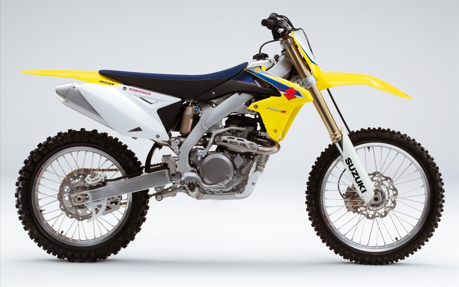 suzuki, bikes and motorcycles, 1080P, z450, motocross, 2009, rm, z, HD Wallpaper
