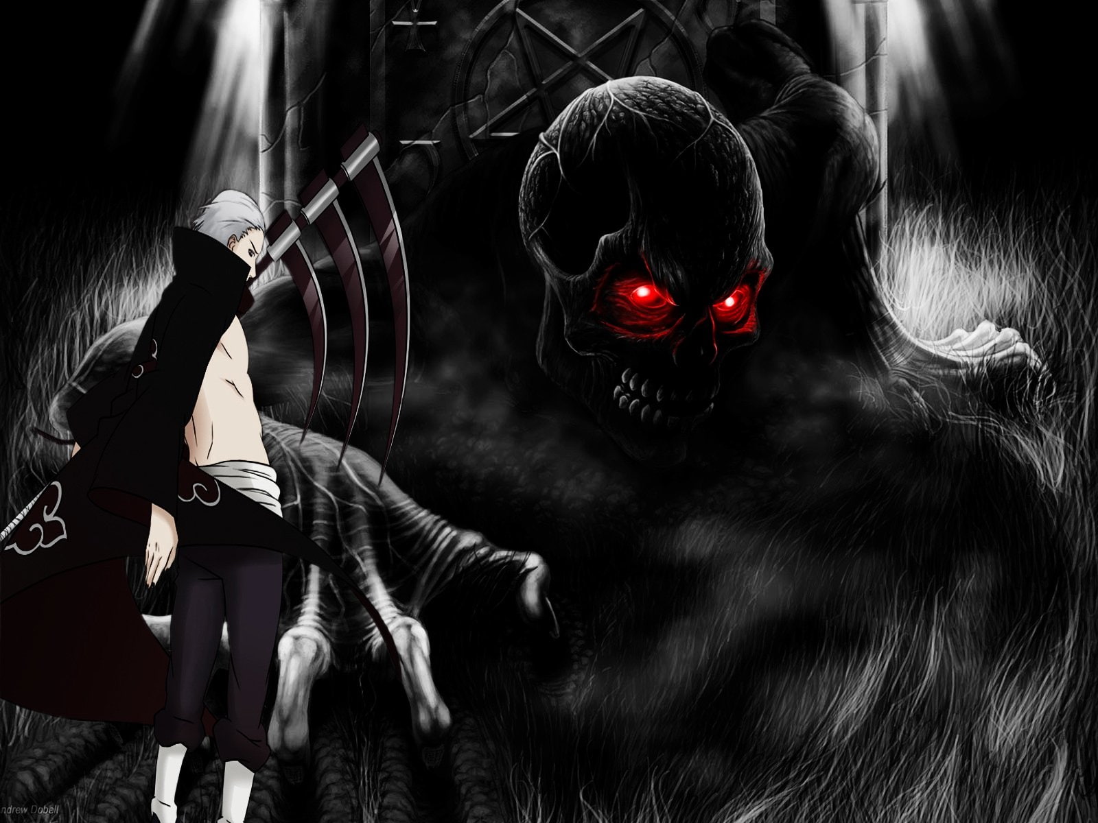 Hidan (Naruto), 720P, Anime, Naruto, HD Wallpaper