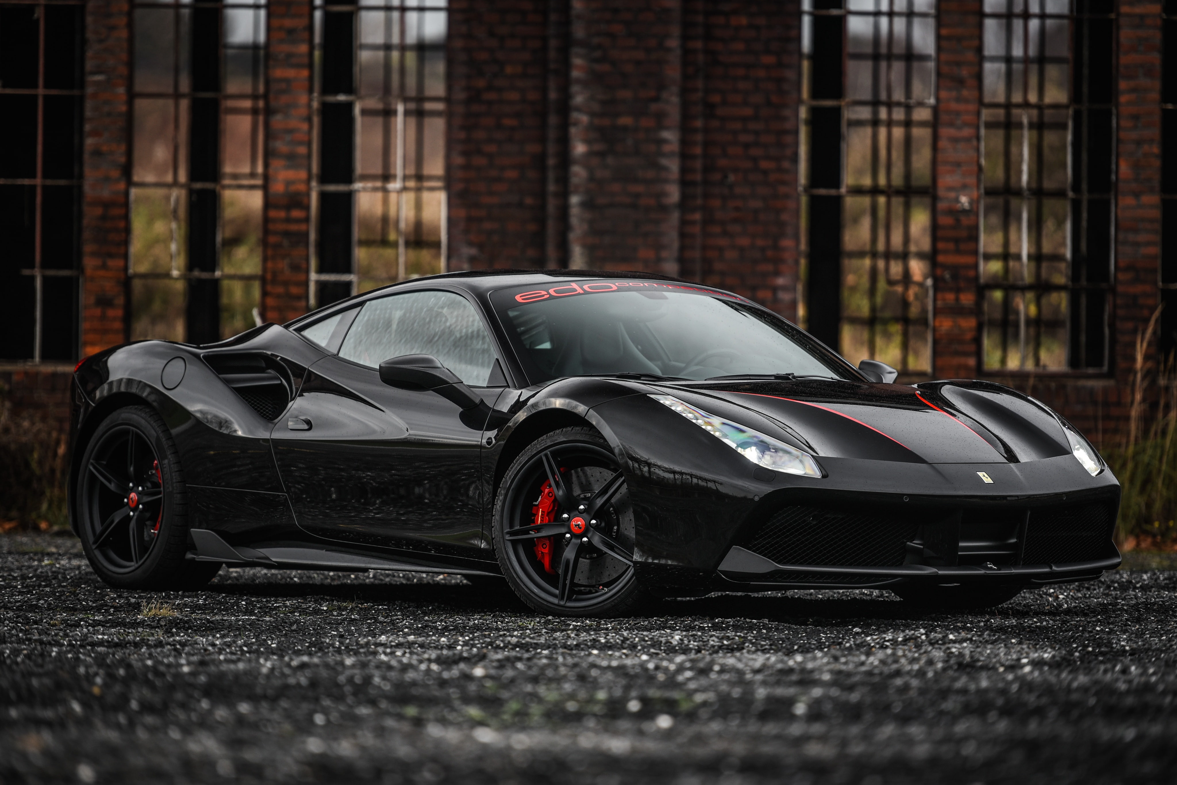 2015, 488, ferrari, 4K, edo, gtb, competition, HD Wallpaper