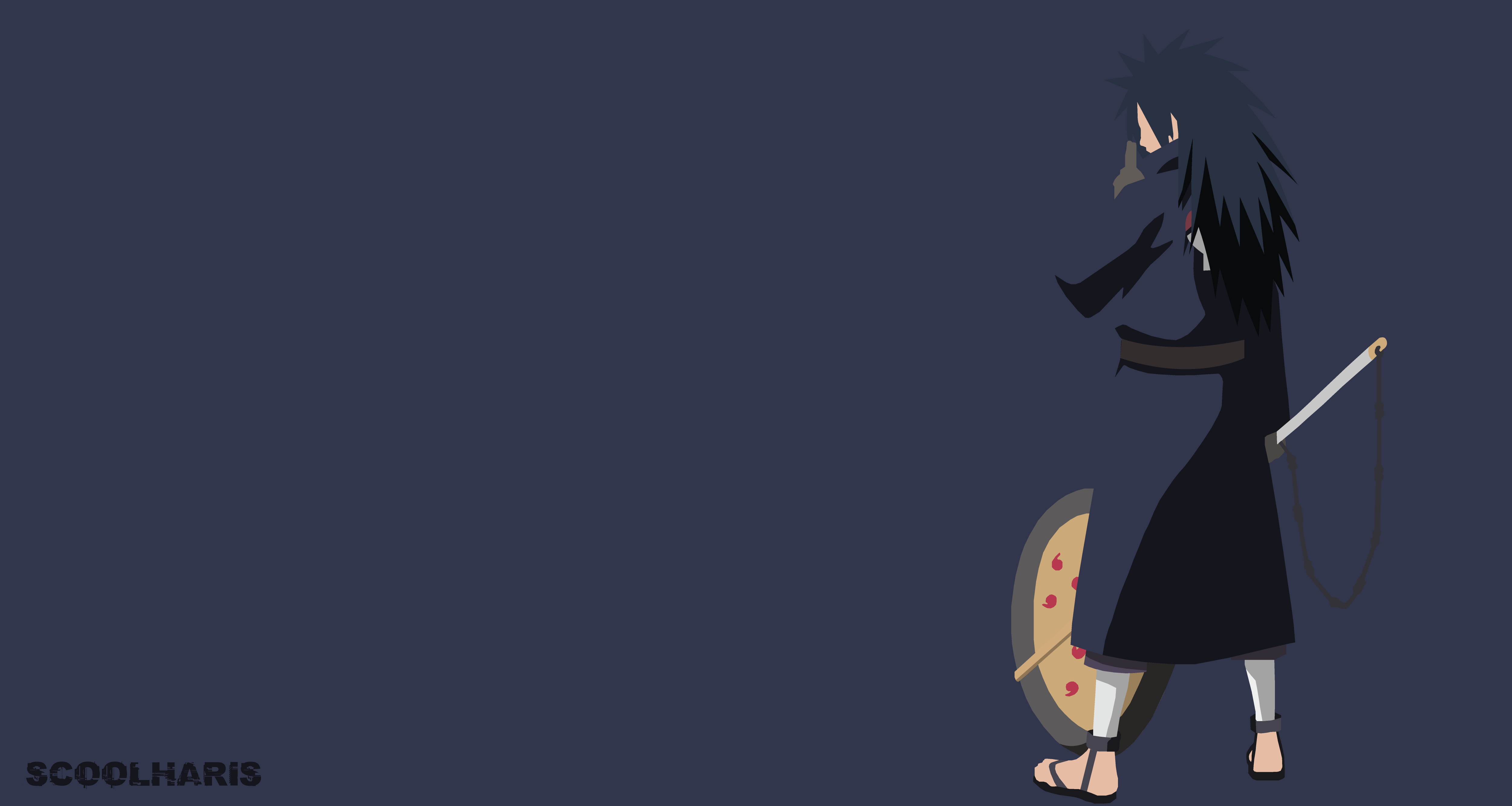 Naruto, Madara Uchiha, 4K, HD Wallpaper