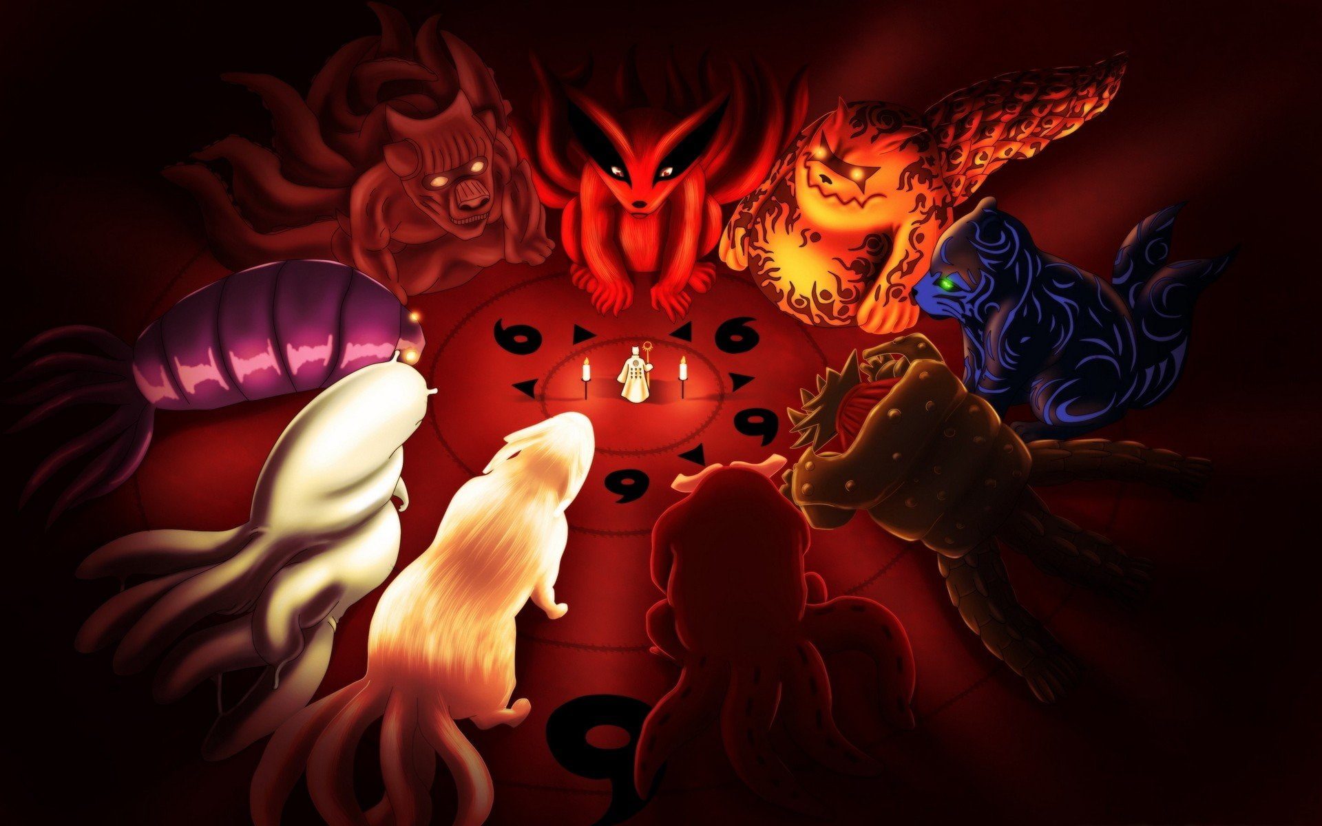 Sage Of Six Paths, Jinchuuriki, 1080P, anime, Naruto Shippuuden, HD Wallpaper
