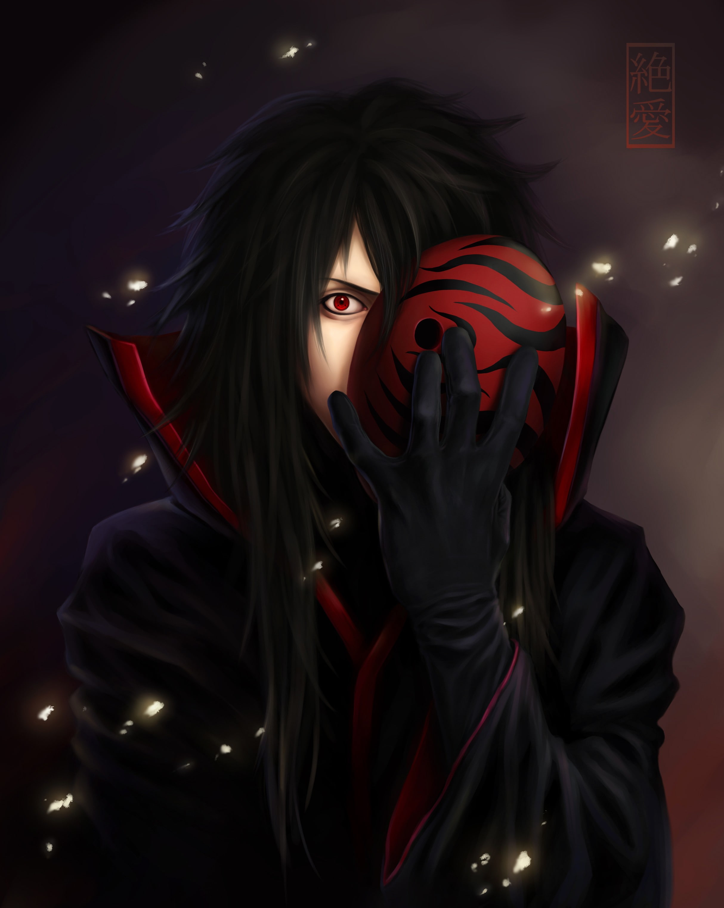 naruto, akatsuki, shippuden, uchiha, manga, sharingan, madara, 2K, Phone HD Wallpaper