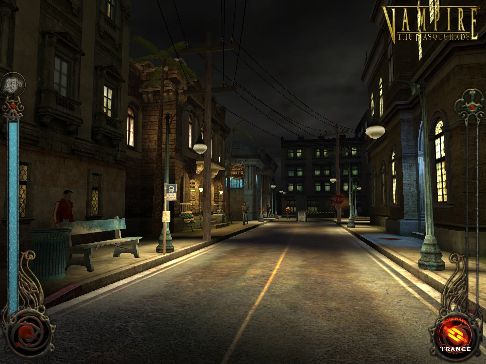night, marking, application, building exterior, illuminated, city, vampire, street, alley, the way forward, road marking, game, building, 720P, road, symbol, HD Wallpaper