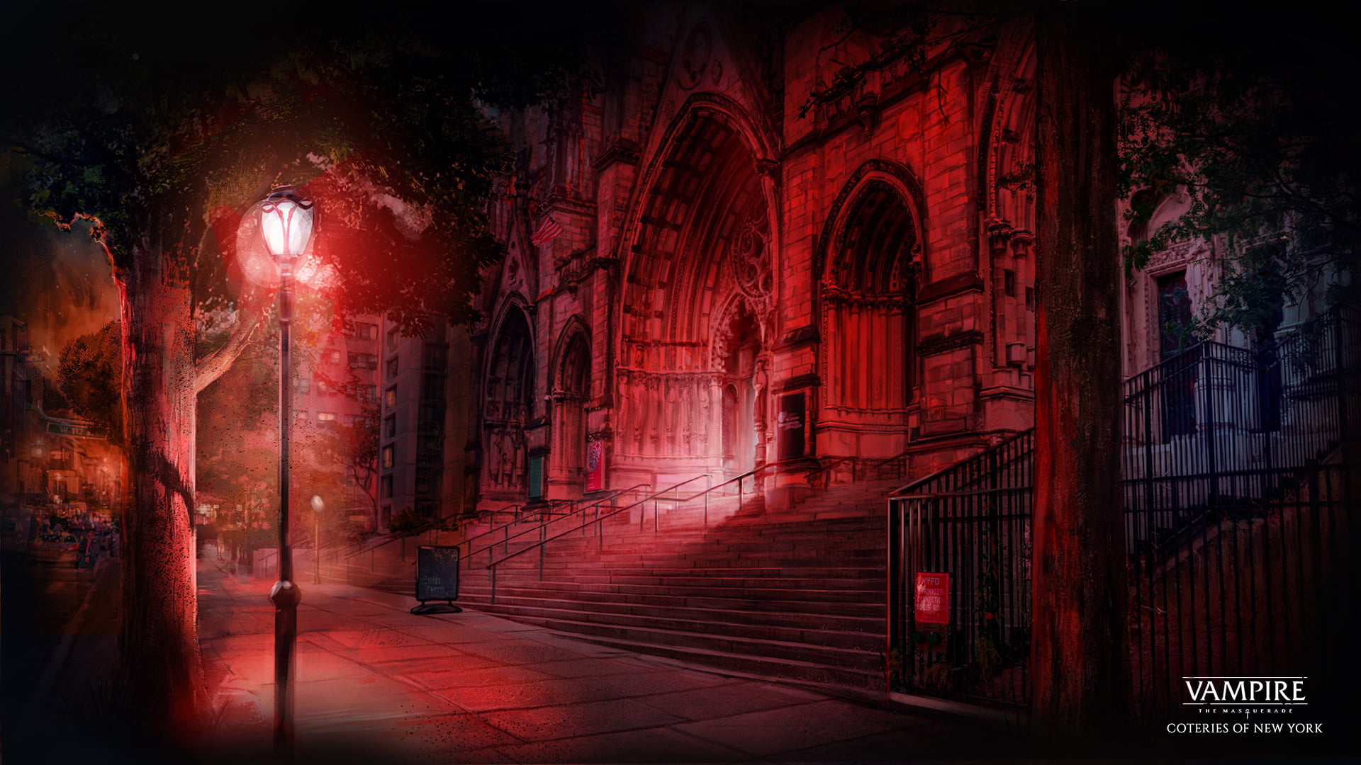 1080P, cathedral, church, Vampire: The Masquerade, New York City, Coteries of New York, HD Wallpaper