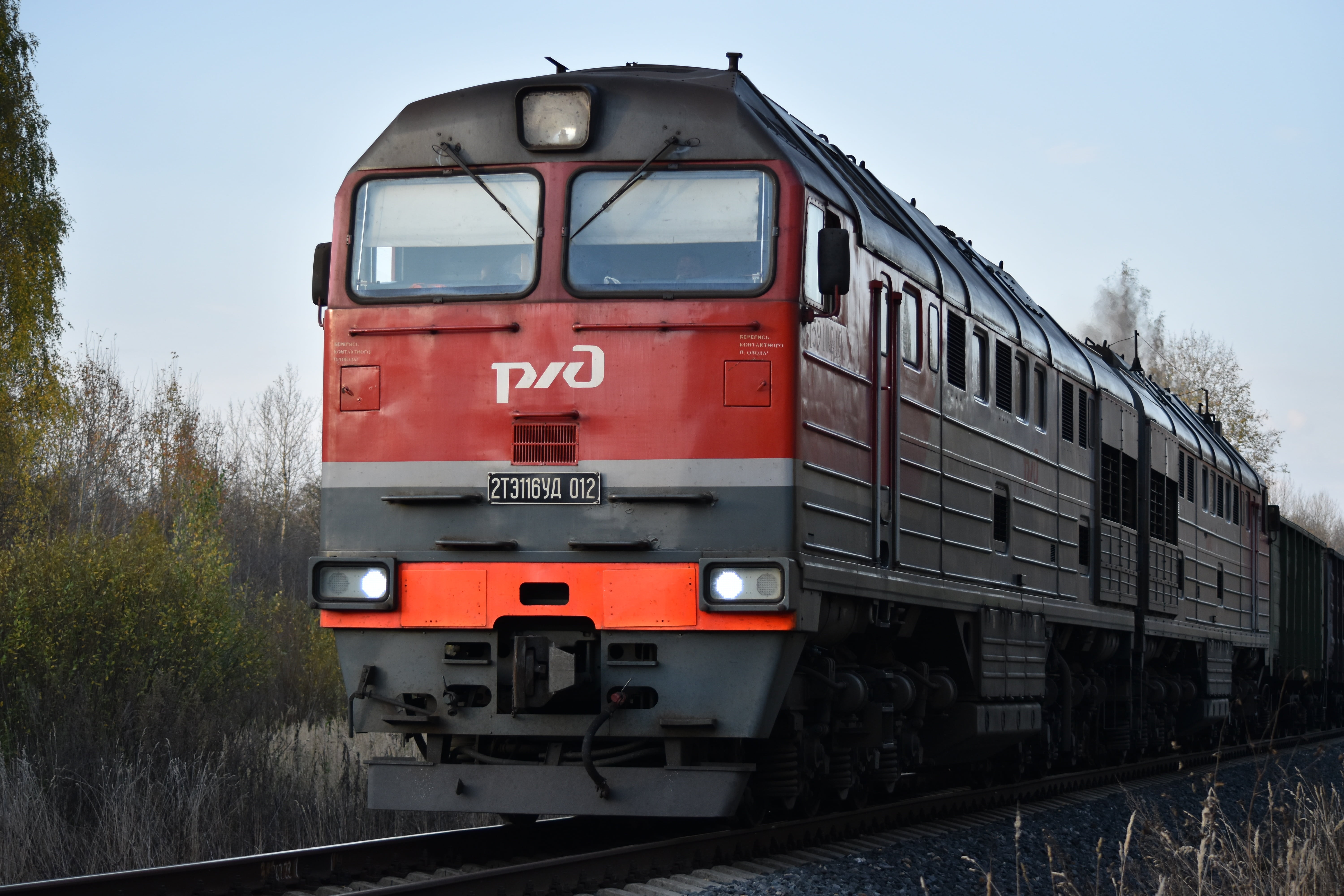 general Electric, nature, technique, diesel, speed, transportation, tree, track, day, hitachi Ltd, outdoors, diesel locomotive, passenger, sky, station, HD Wallpaper