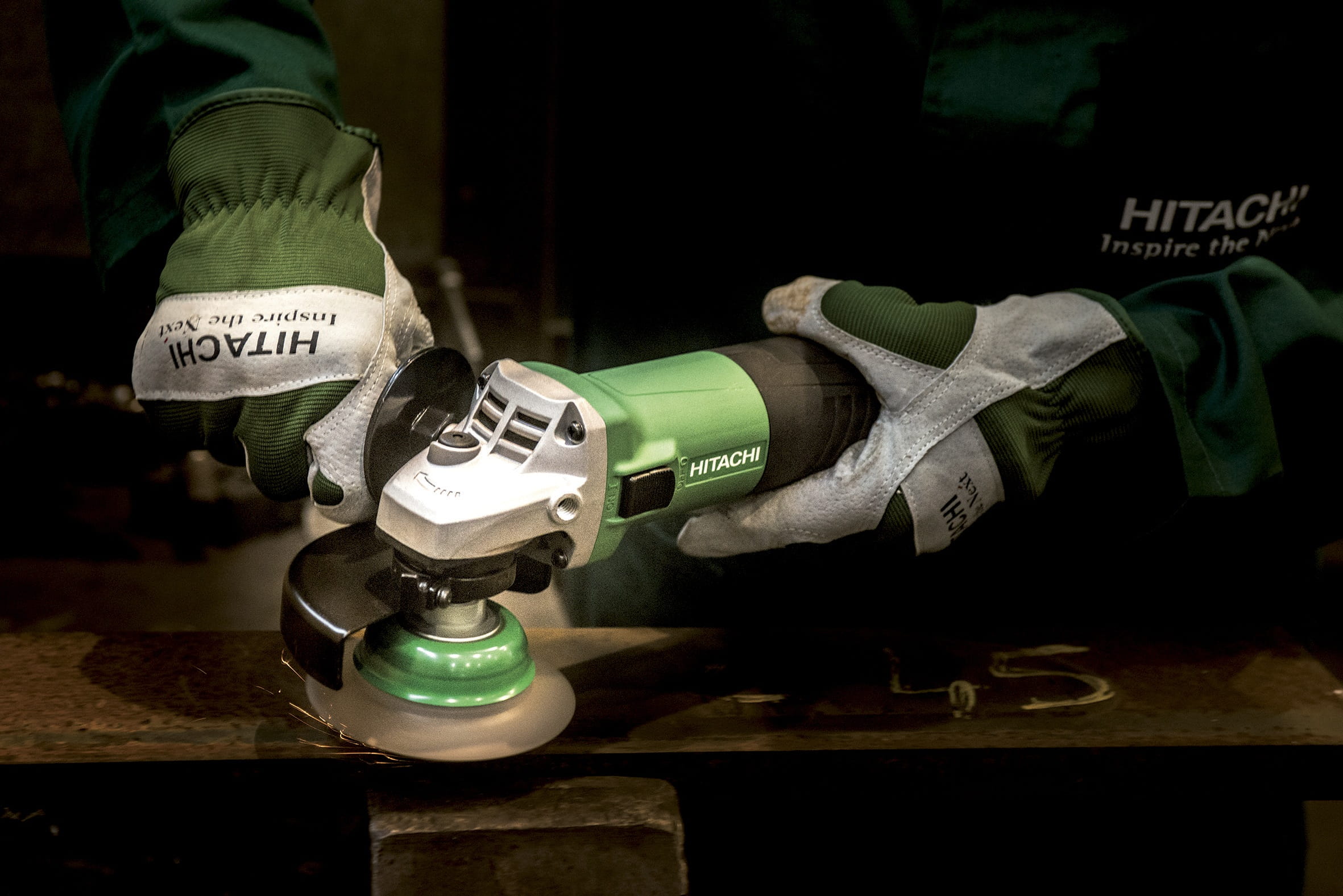 hitachi, flexible, building, holding, occupation, people, grind, human body part, human limb, 1080P, text, human hand, shipyard, power tool, science, auto post production filter, HD Wallpaper