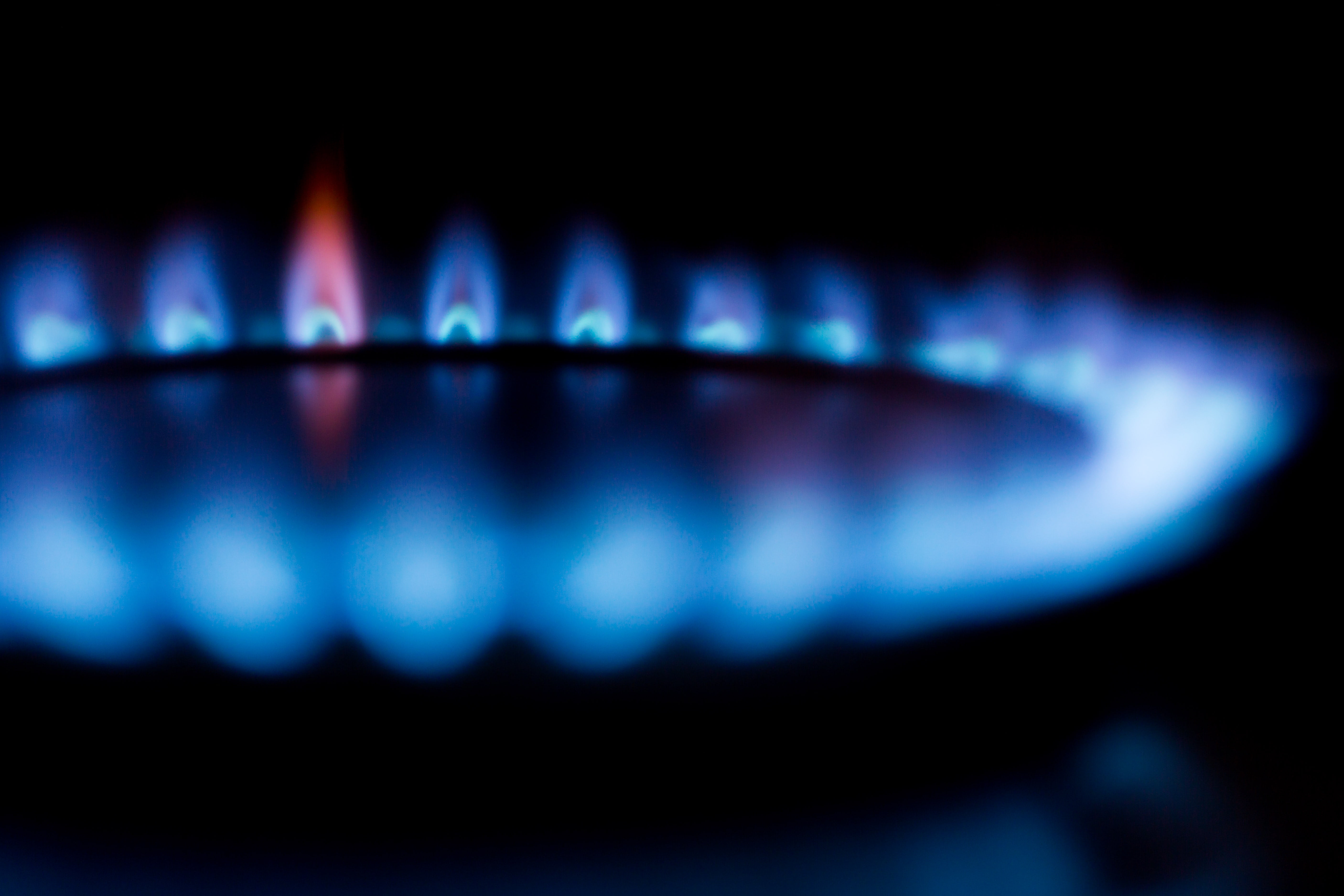 appliance, nature, flame, range, 5K, fuel and power generation, domestic room, natural gas, heat - temperature, backgrounds, kitchen, household equipment, HD Wallpaper