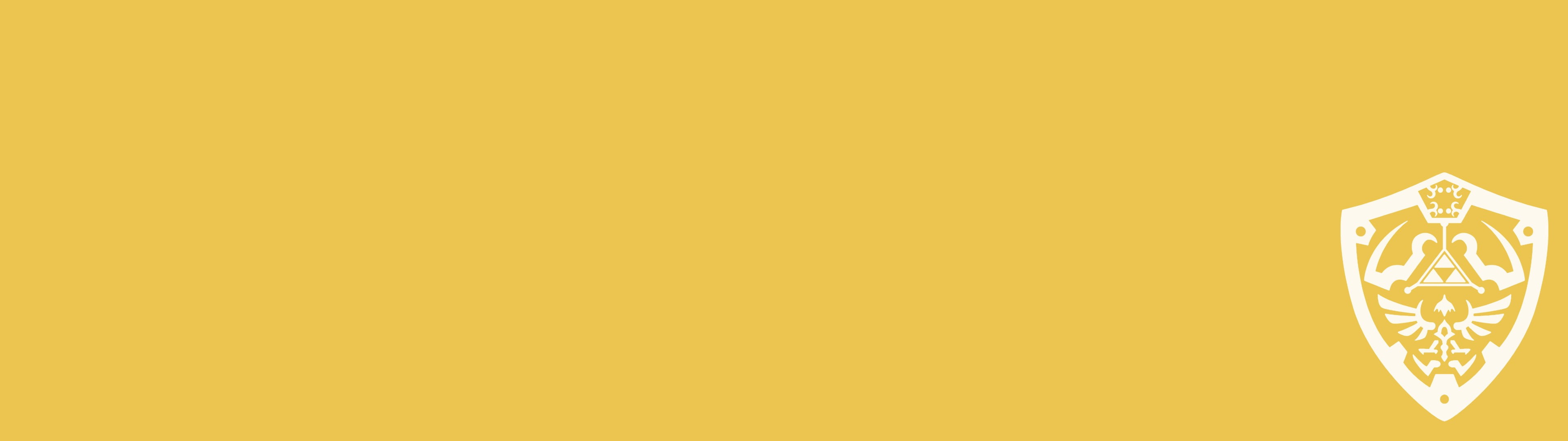 Simple Background, shield, Hylian Shield, The Legend Of Zelda, Hyrule, Hylian Crest, 4K, Simple, Dual Monitors, minimalism, yellow, logo, HD Wallpaper