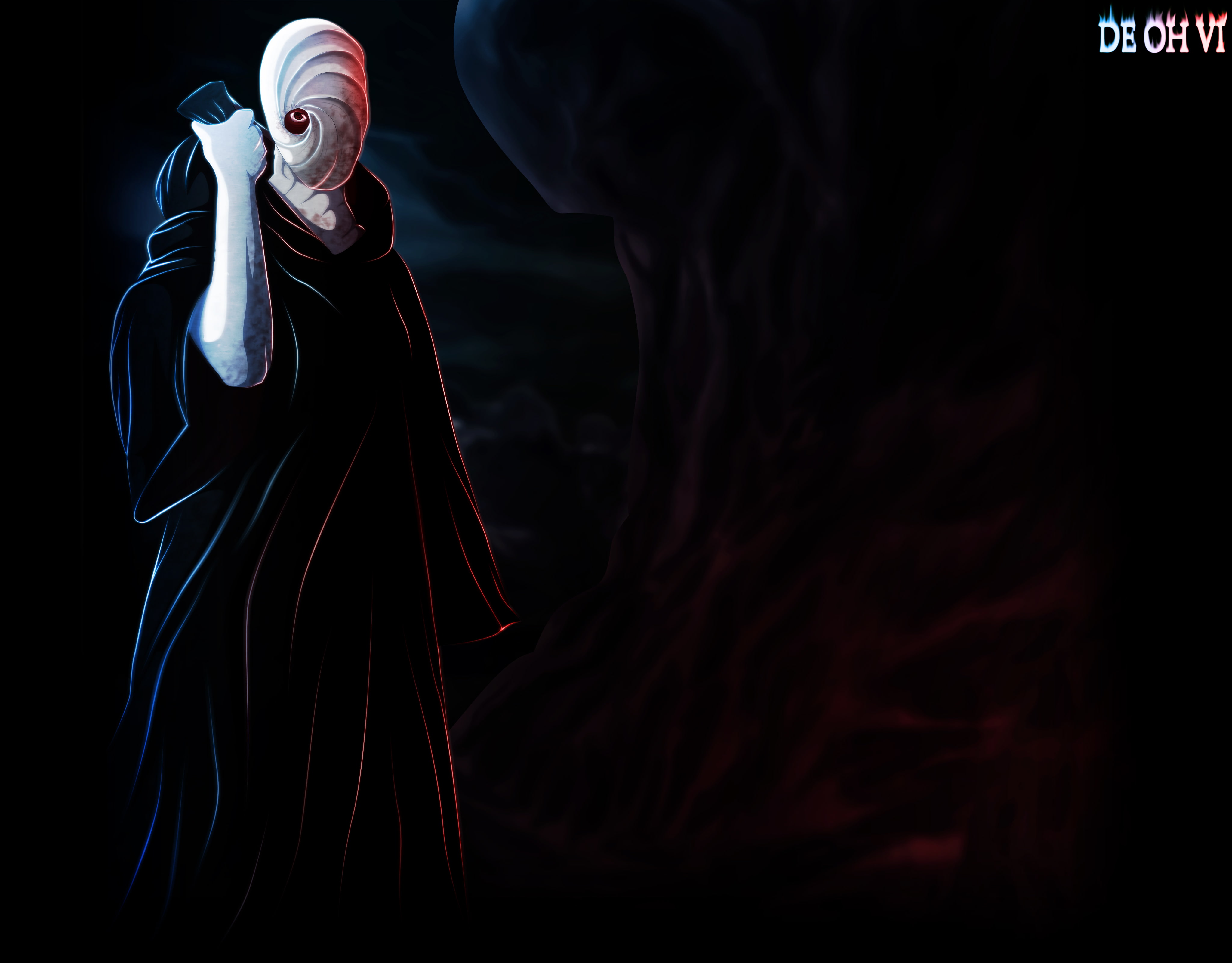 naruto, uchiha, obito, tobi, 4K, HD Wallpaper
