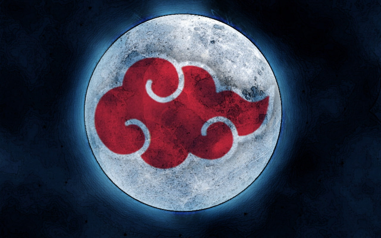 720P, anime, art, hd, akatsuki, Naruto, shippuden, cloud, HD Wallpaper