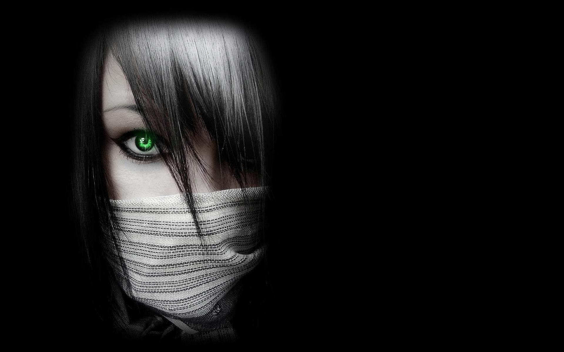 black background, mask, women, close-up, real people, human body part, beautiful woman, indoors, one person, unrecognizable person, front view, 1080P, HD Wallpaper