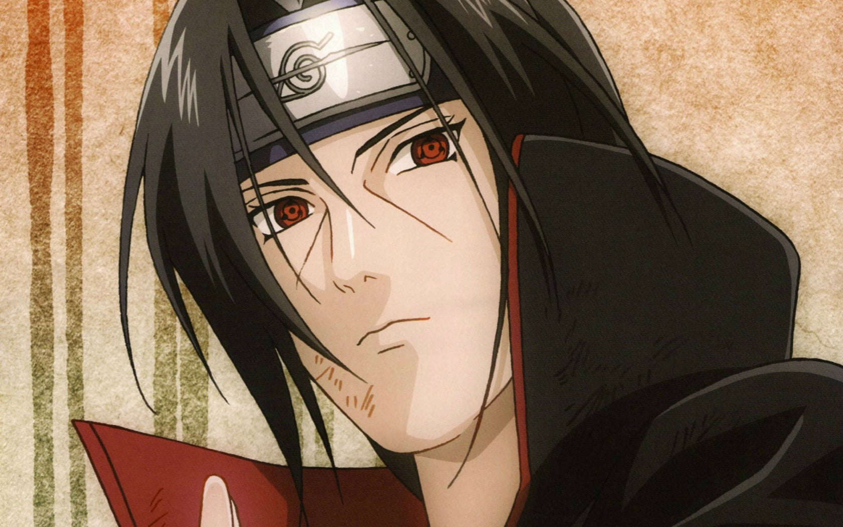 wall - building feature, human Hair, art, glamour, naruto, young Adult, human Face, face, itachi uchiha, people, itachi, beautiful, day, indoors, one Person, HD Wallpaper