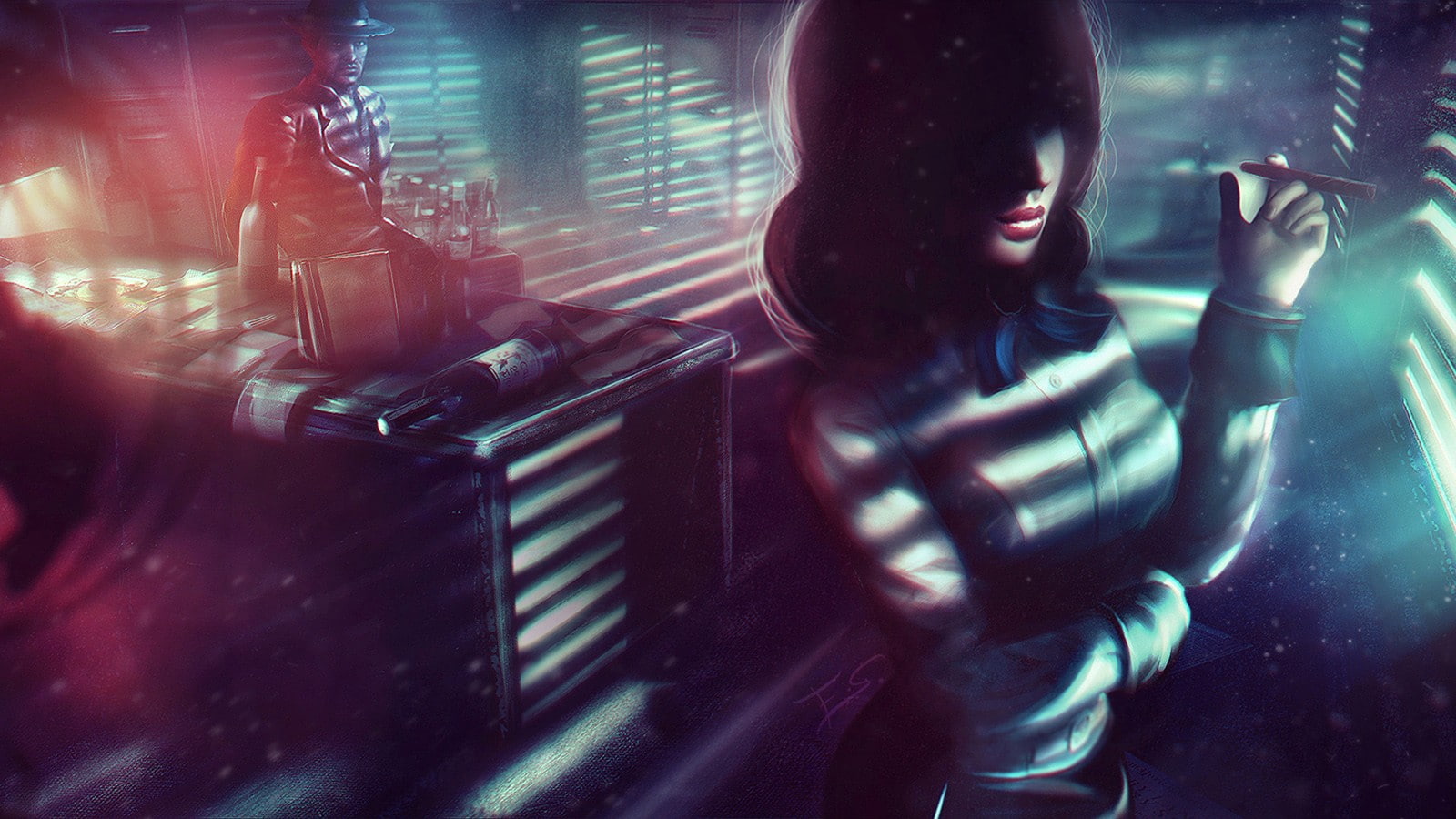 BioShock Infinite: Burial at Sea, BioShock Infinite, video games, Booker DeWitt, 720P, Elizabeth (BioShock), BioShock, HD Wallpaper