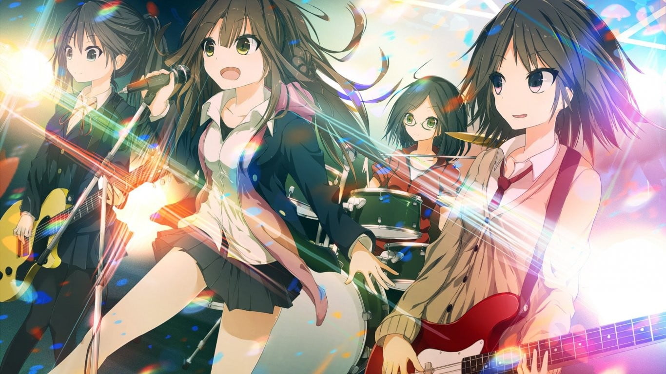 celebration, art and craft, group of people, Kirishima (KanColle), positive emotion, dancing, happiness, adult, togetherness, people, Kongou (KanColle), HD Wallpaper