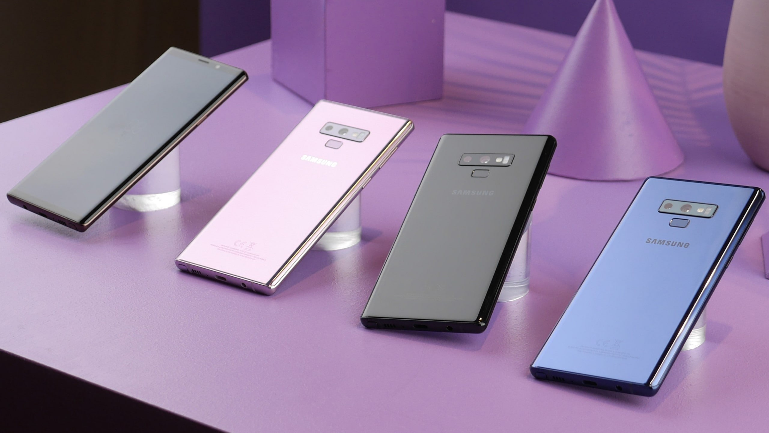 Samsung Galaxy Note 9, smartphone, 2K, Android Oreo, Android 8.0, HD Wallpaper
