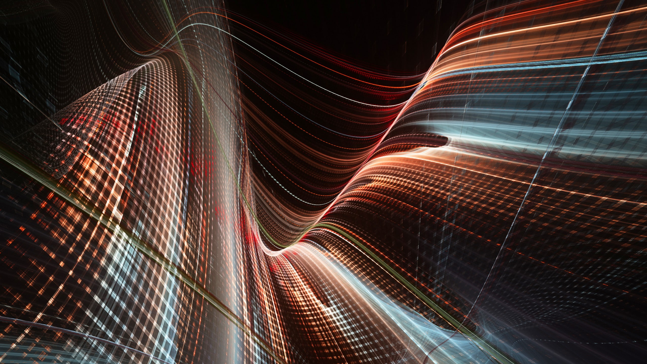 Android 8.0, colorful, 2K, abstract, HD, Asus ROG Phone, HD Wallpaper