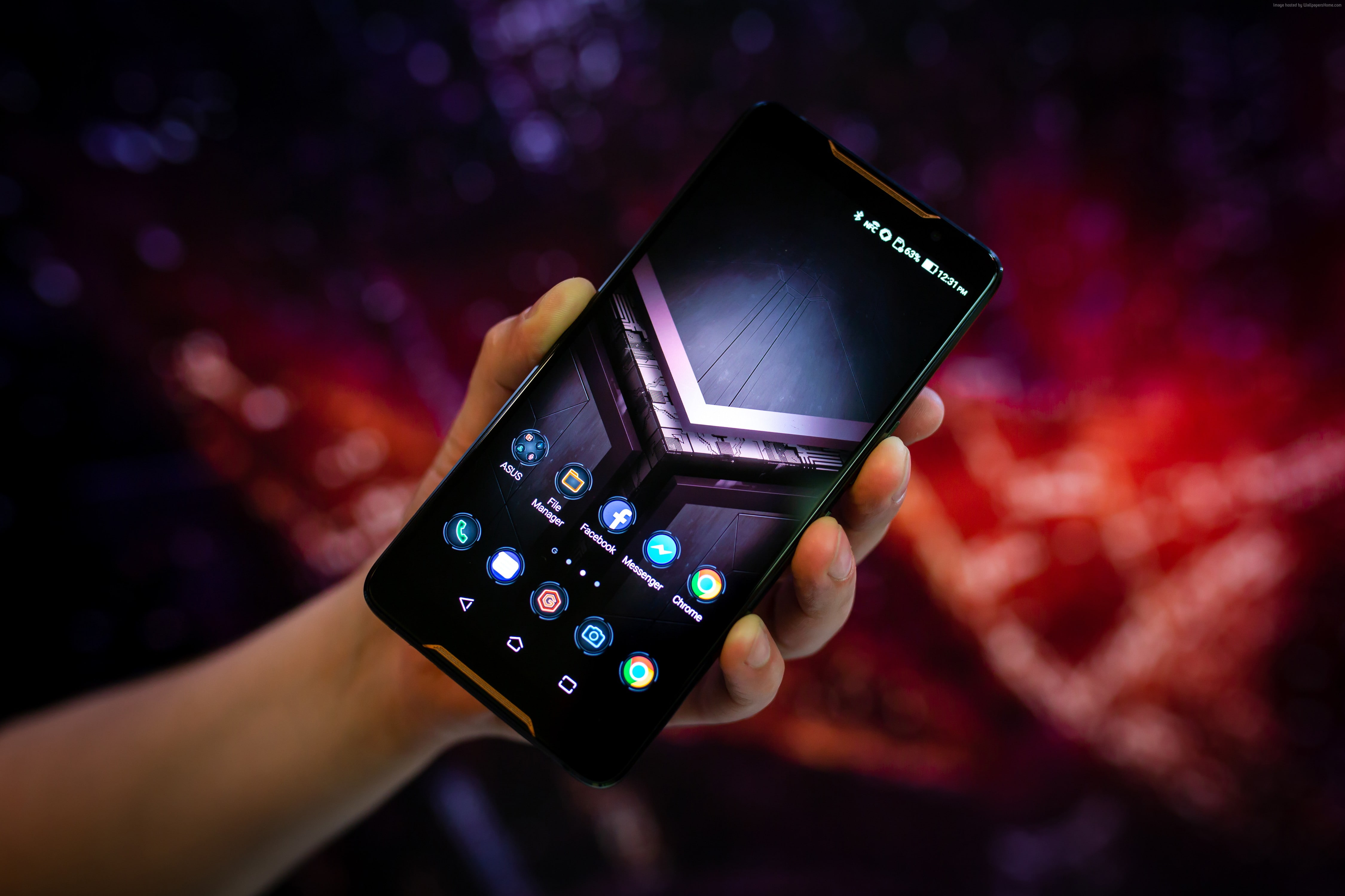 Asus ROG Phone, 4K, 4K, HD Wallpaper