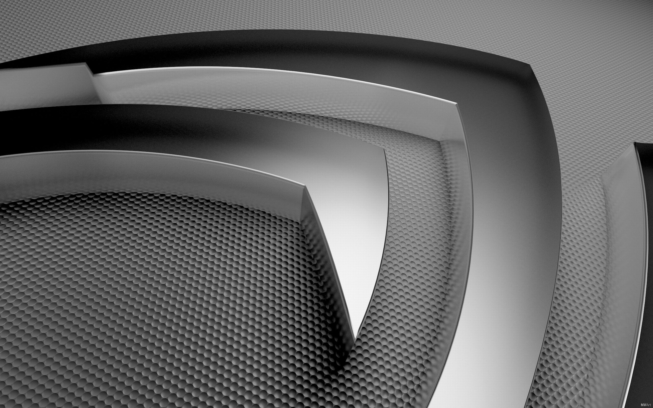 black color, logo, industry, pattern, studio shot, design, Nvidia, backgrounds, steel, low angle view, no people, indoors, speaker, geometric shape, luxury, HD Wallpaper