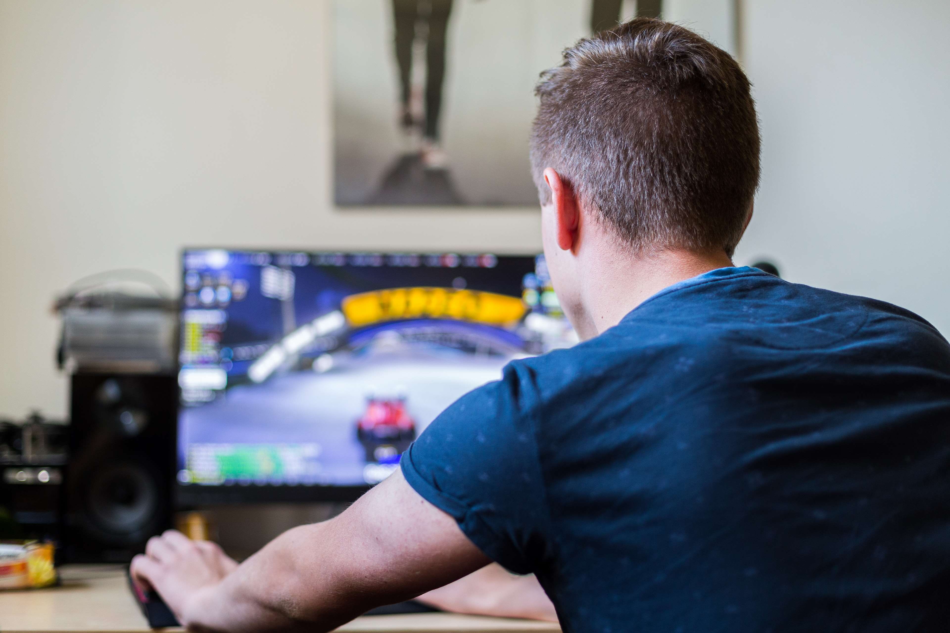 skill, gamer, adult, rear view, computer, 4K, complexity, males, technician, player, expertise, manufacturing, boy, one person, factory, man, technology, HD Wallpaper
