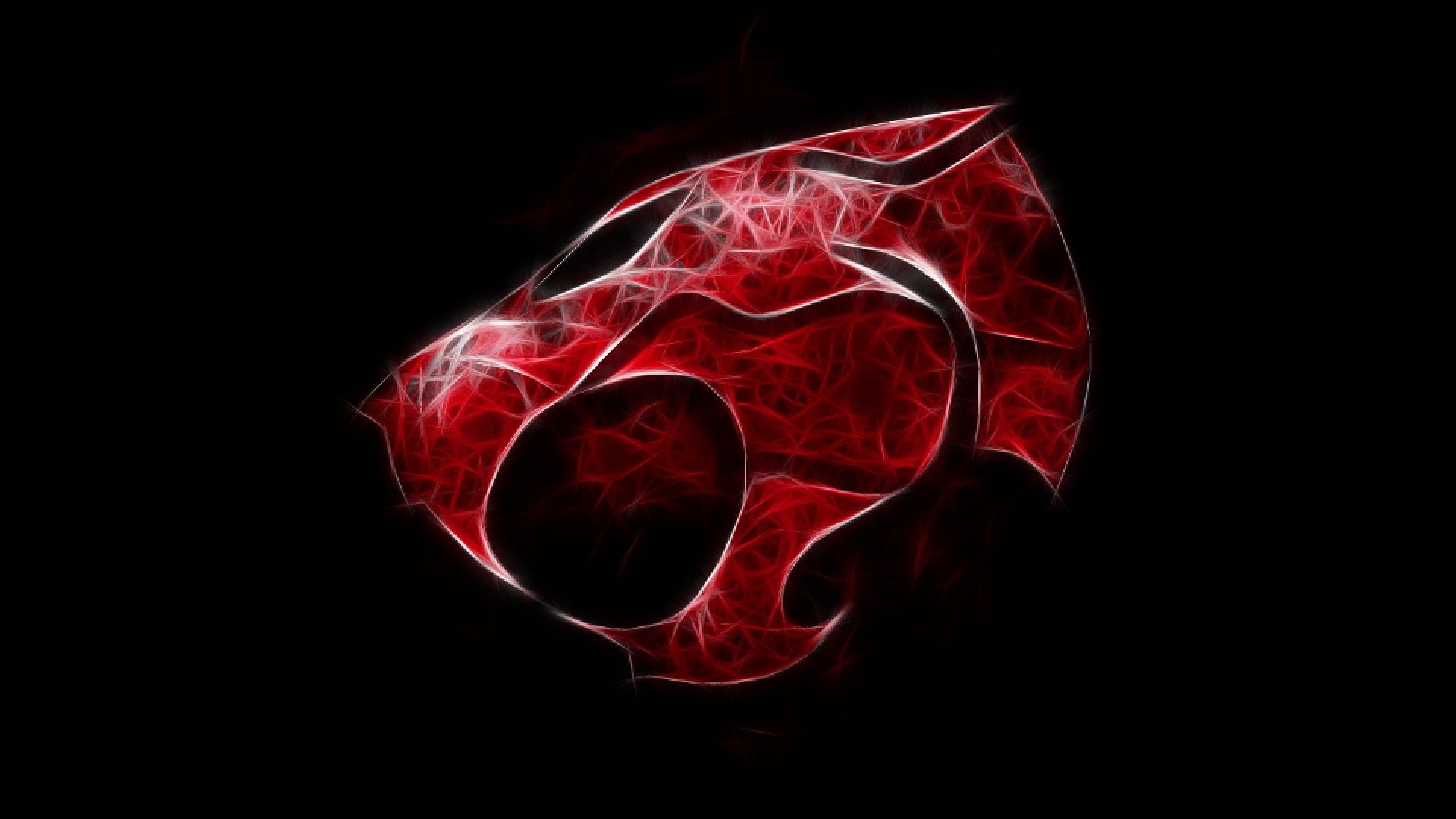 Thundercats, 1080P, red, TV Show, logo, tiger, HD Wallpaper