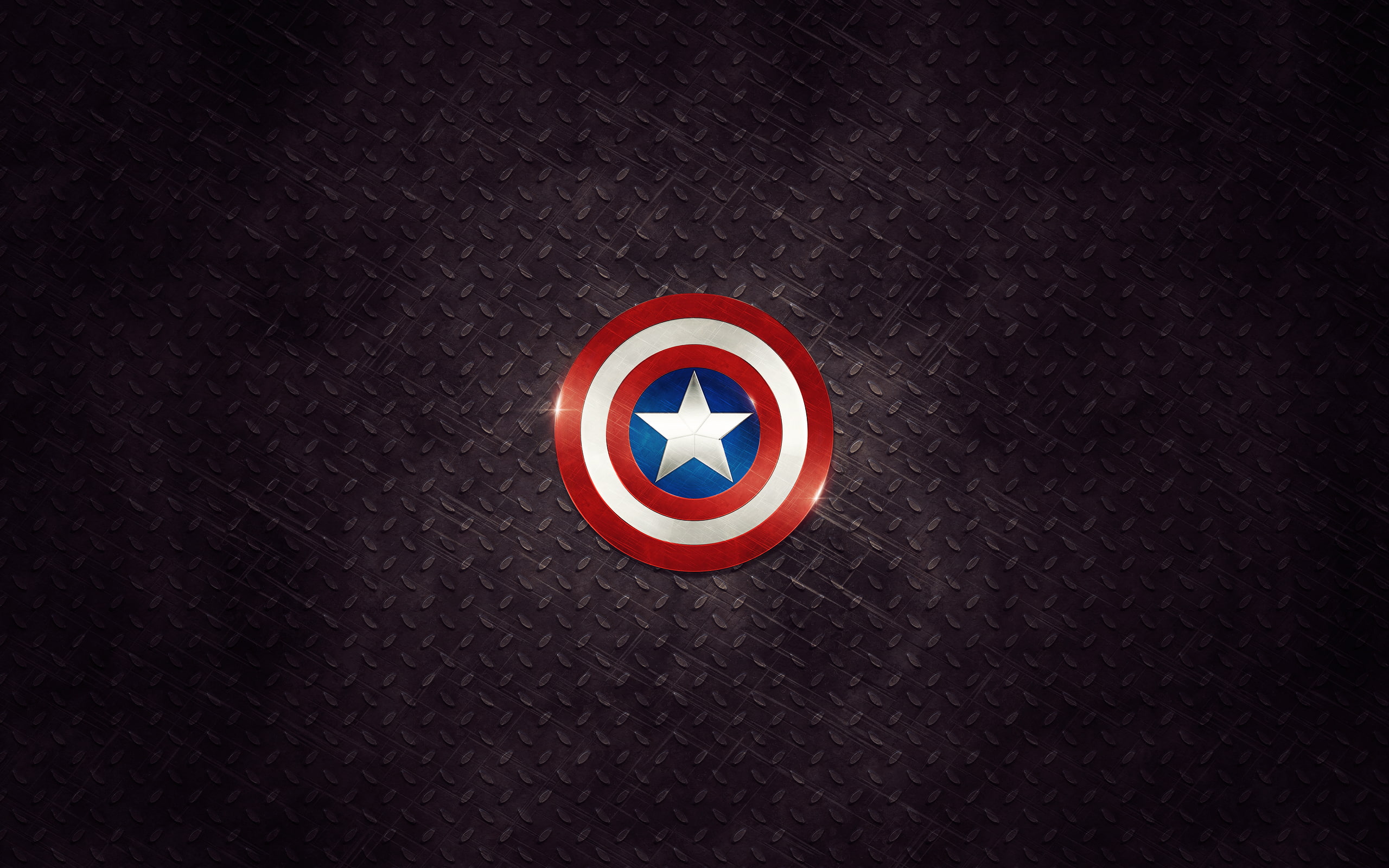 illuminated, minimalism, red, captain, symbol, 2560x1600, circle, information, shield, shape, day, sign, single object, no people, cigarette, HD Wallpaper