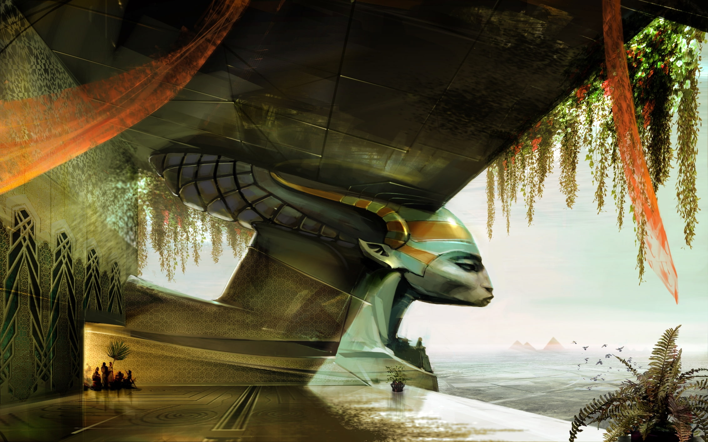 guild, Guild Wars Nightfall, x, nightfall, 1080P, wars, hd, art, games, video, HD Wallpaper