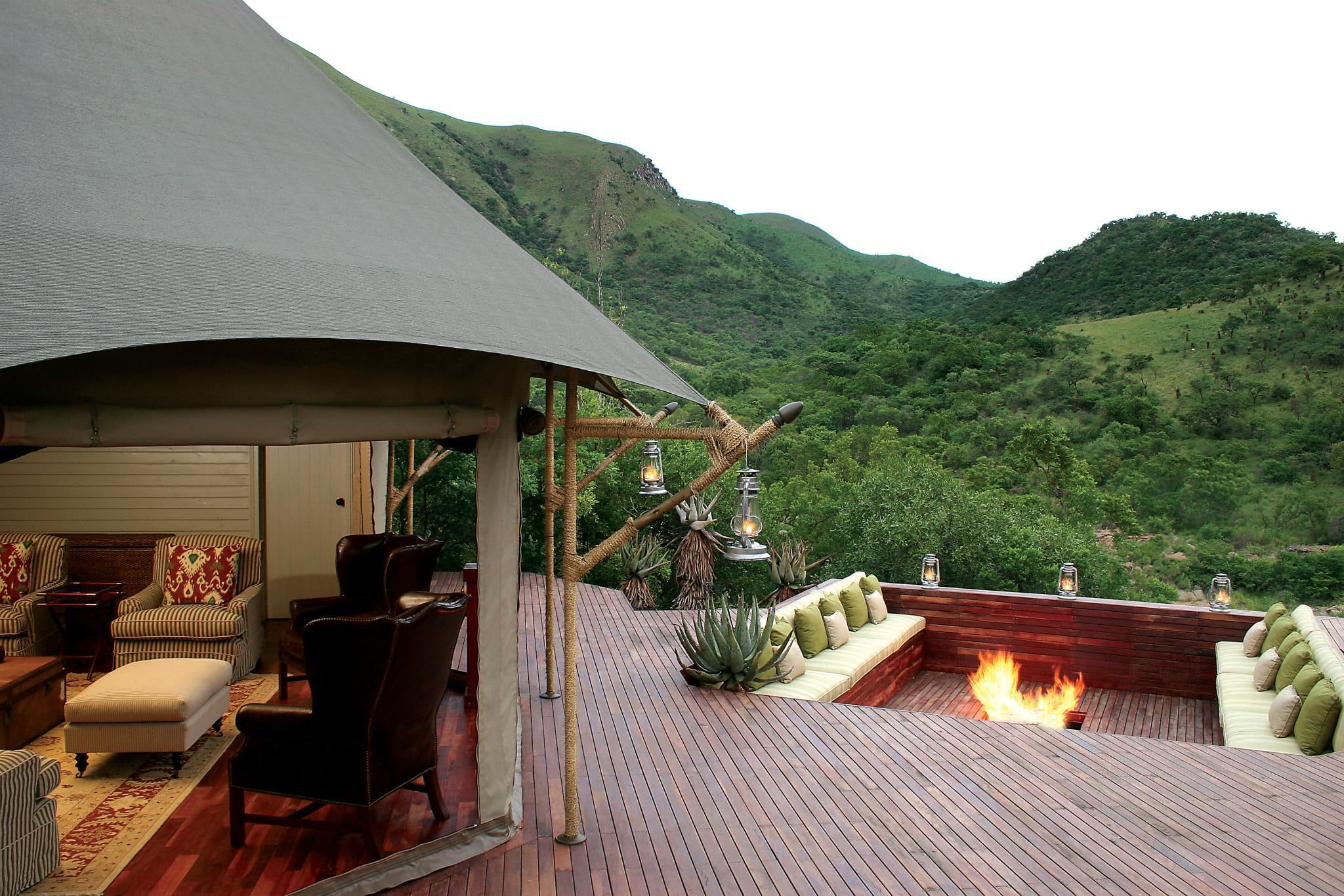 grass, mountains, villa, nice, trees, exoti, 1080P, house, relax, holidays, quiet, africa, beautiful, architecture, HD Wallpaper