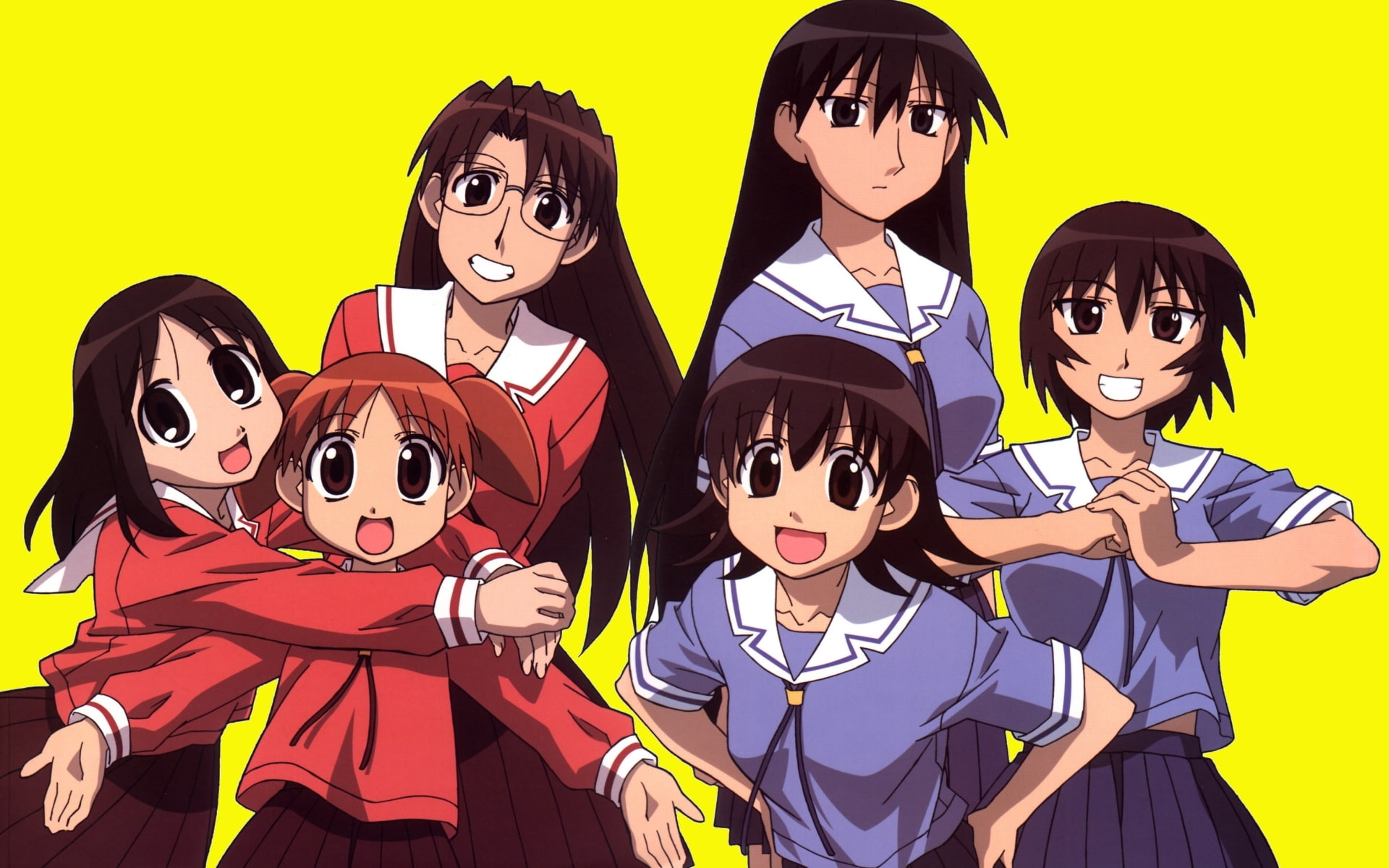 azumanga, 1080P, hd, art, x, anime, daioh, azumanga daioh, HD Wallpaper