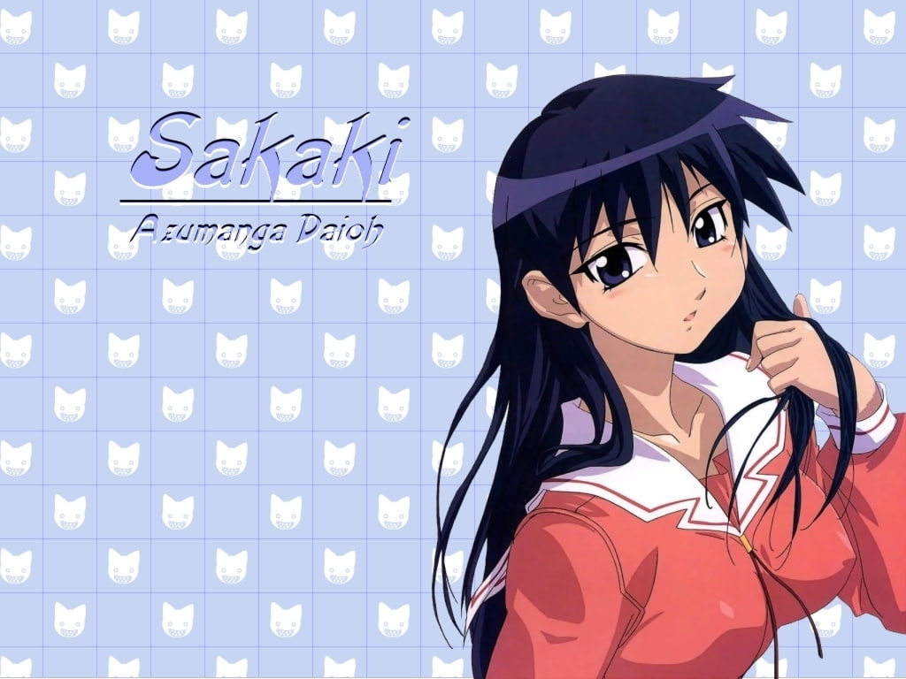 azumanga, anime, art, hd, 480P, azumanga daioh, daioh, HD Wallpaper