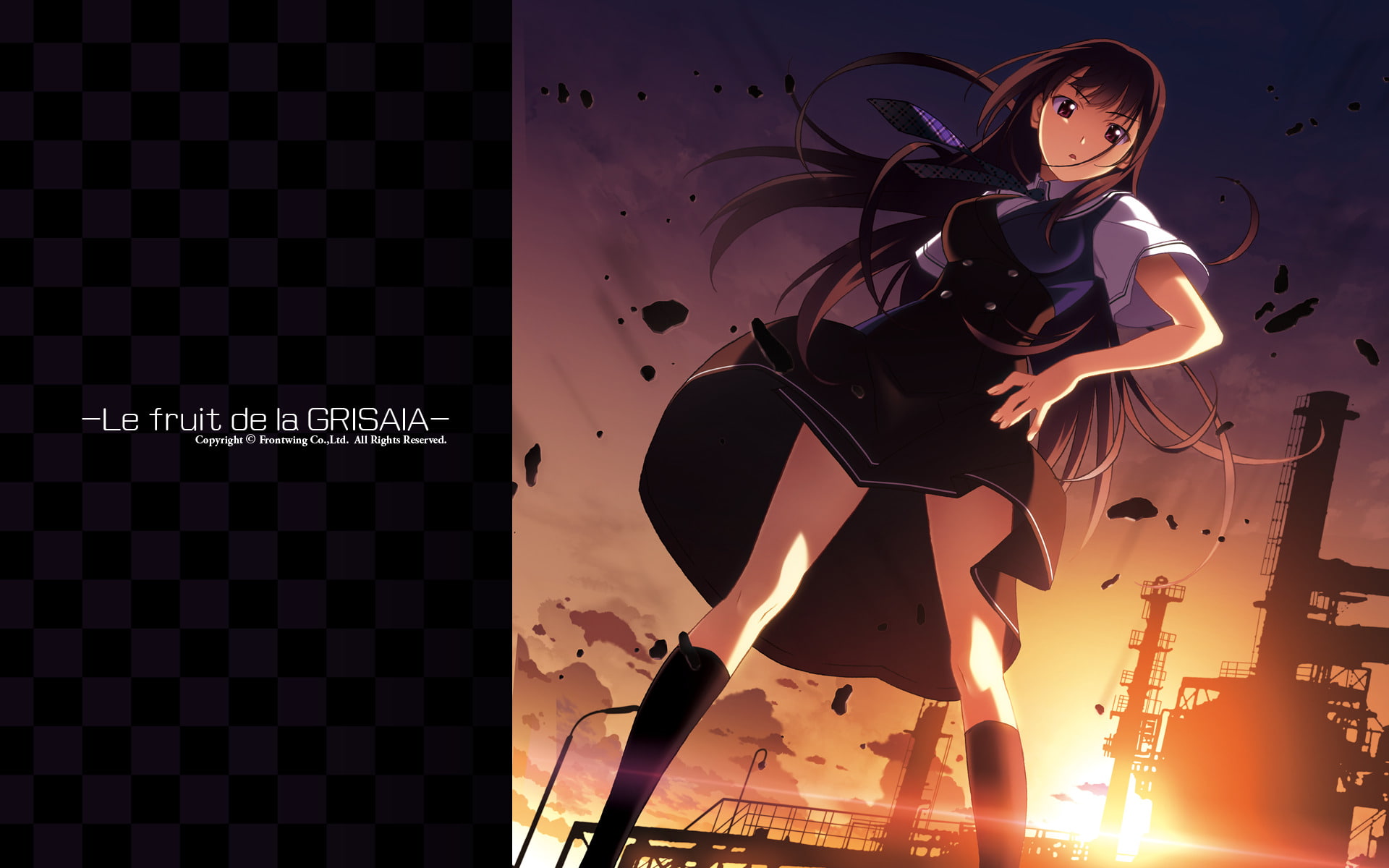 Grisaia No Kajitsu, Grisaia (Series), Yumiko Sakaki, 1080P, Anime, HD Wallpaper